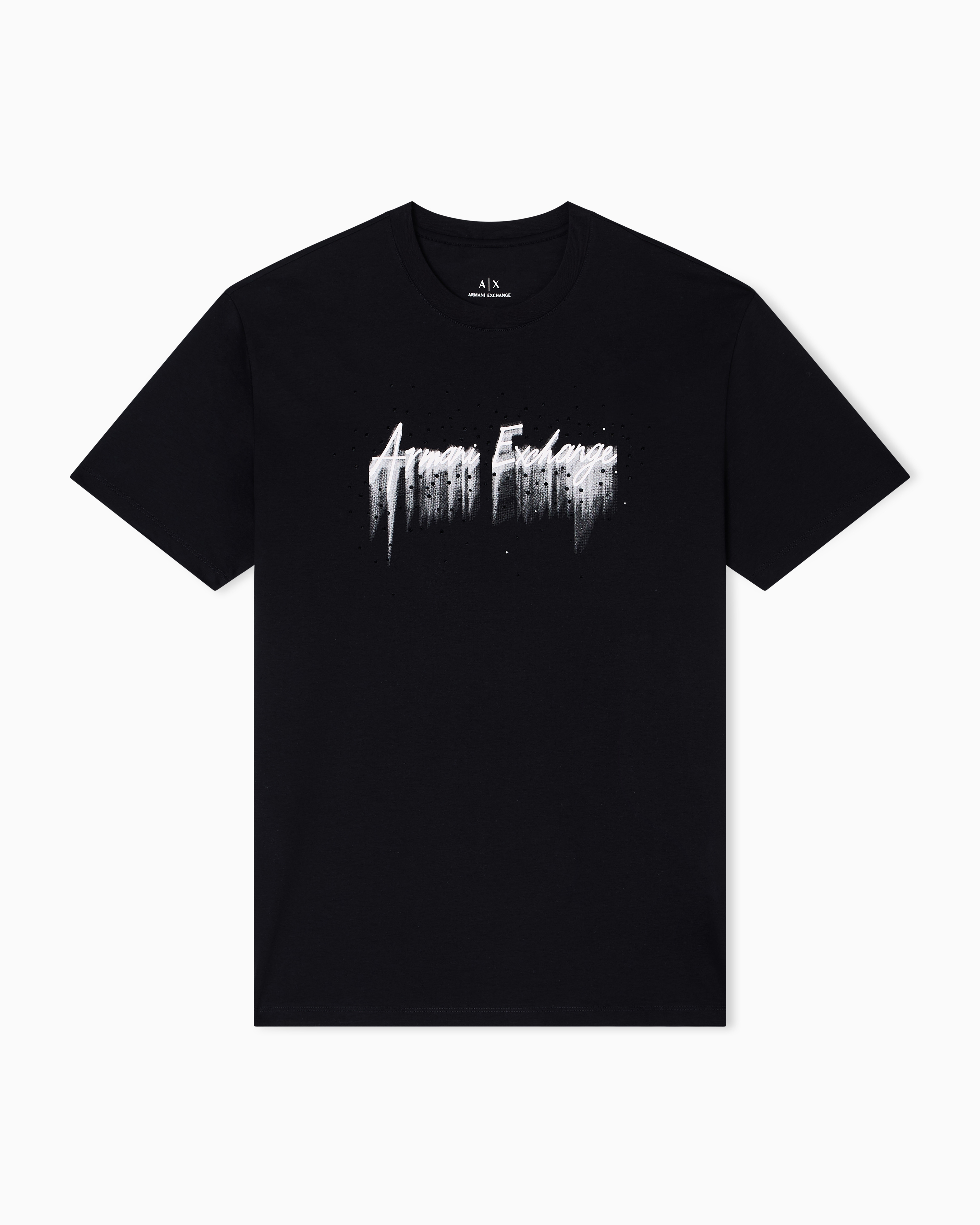 AXロゴ 半袖クルーネックTシャツ | Armani Exchange