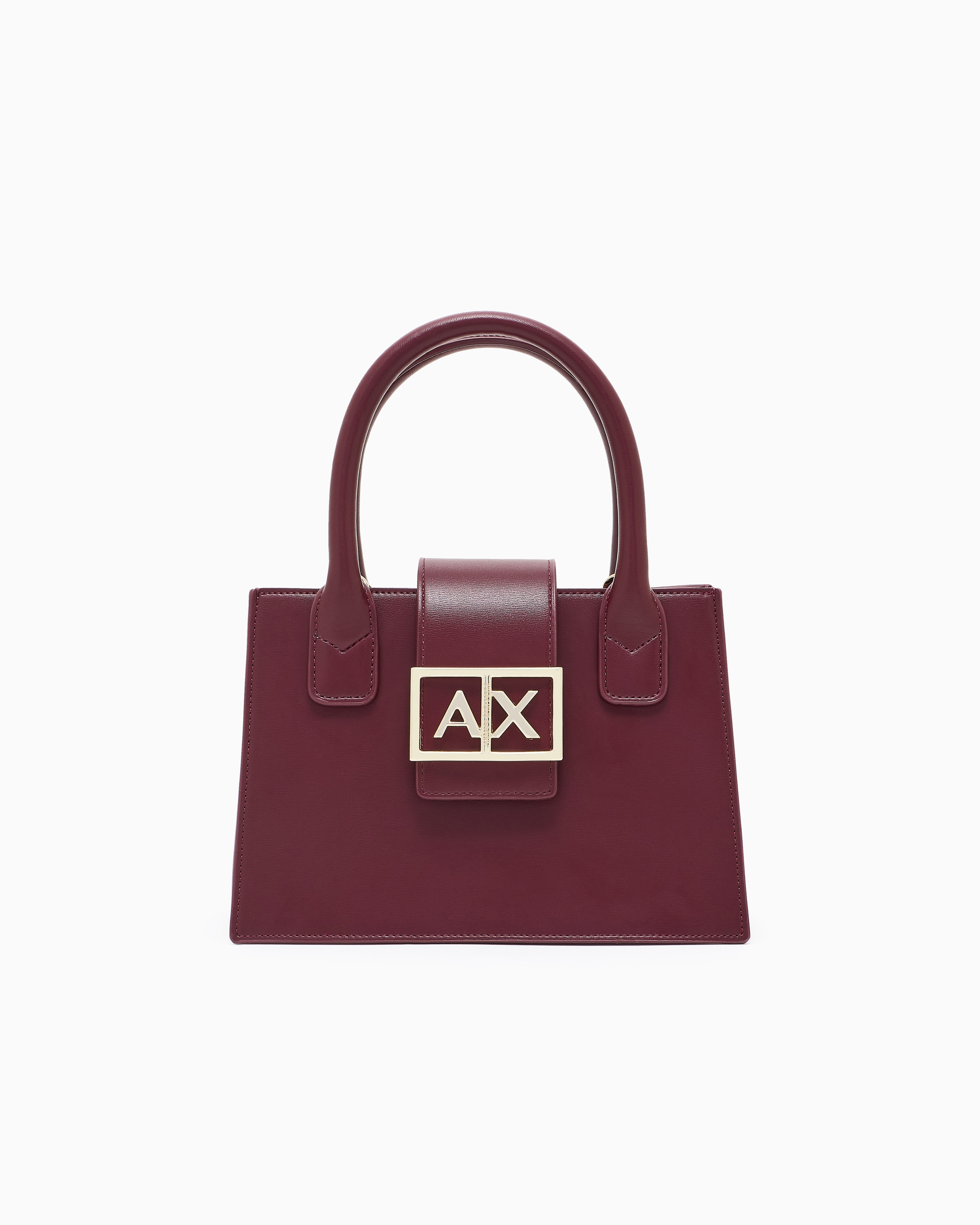 【ARMANI EXCHANGE】AIXプレートロゴミニハンドバック ARMANI EXCHANGE】AIXプレートロゴミニハンドバック