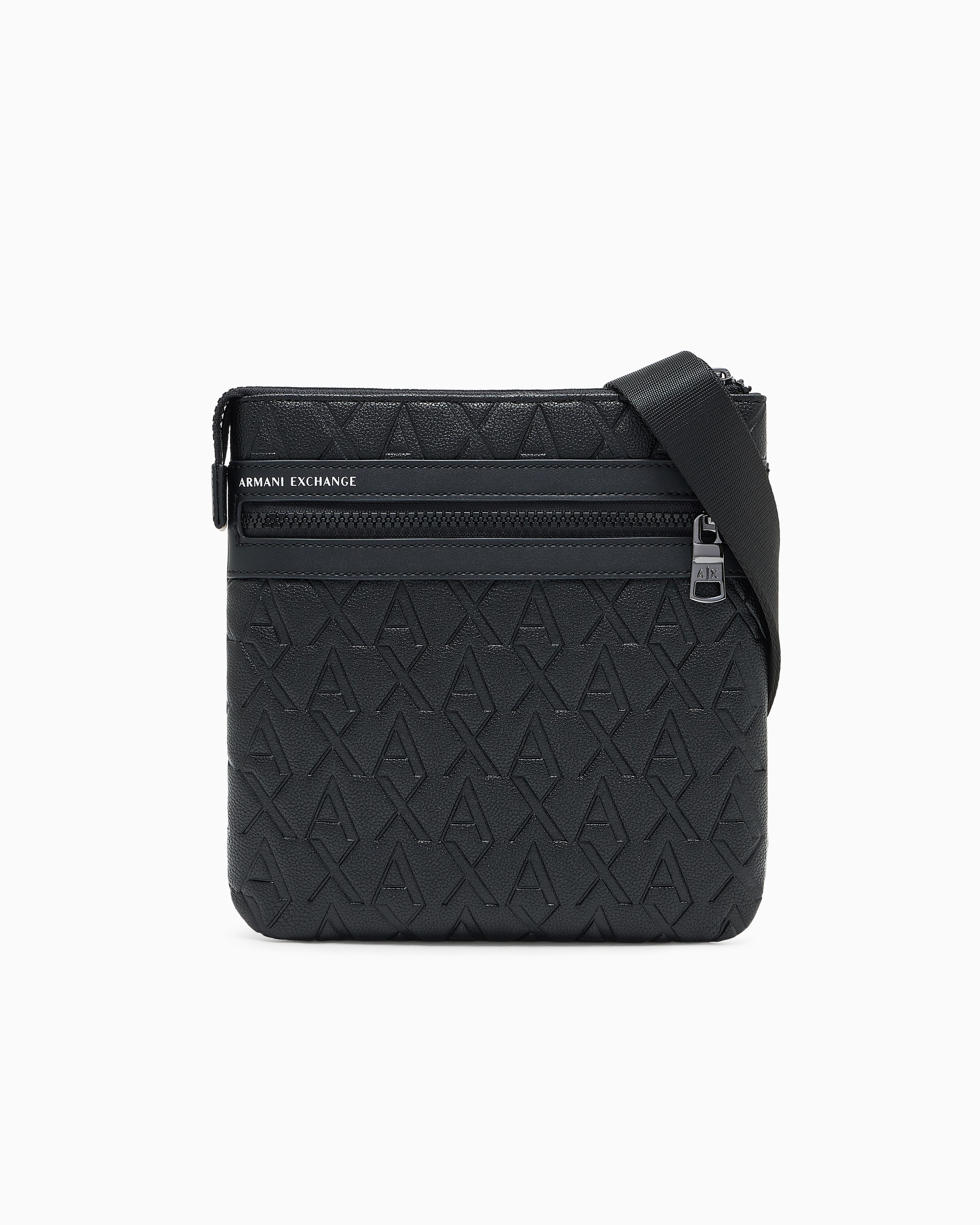 【送関込】Armani Exchange モノグラム ボディバッグ ARMANI EXCHANGE ウエストポーチ 「A|X アルマーニ
