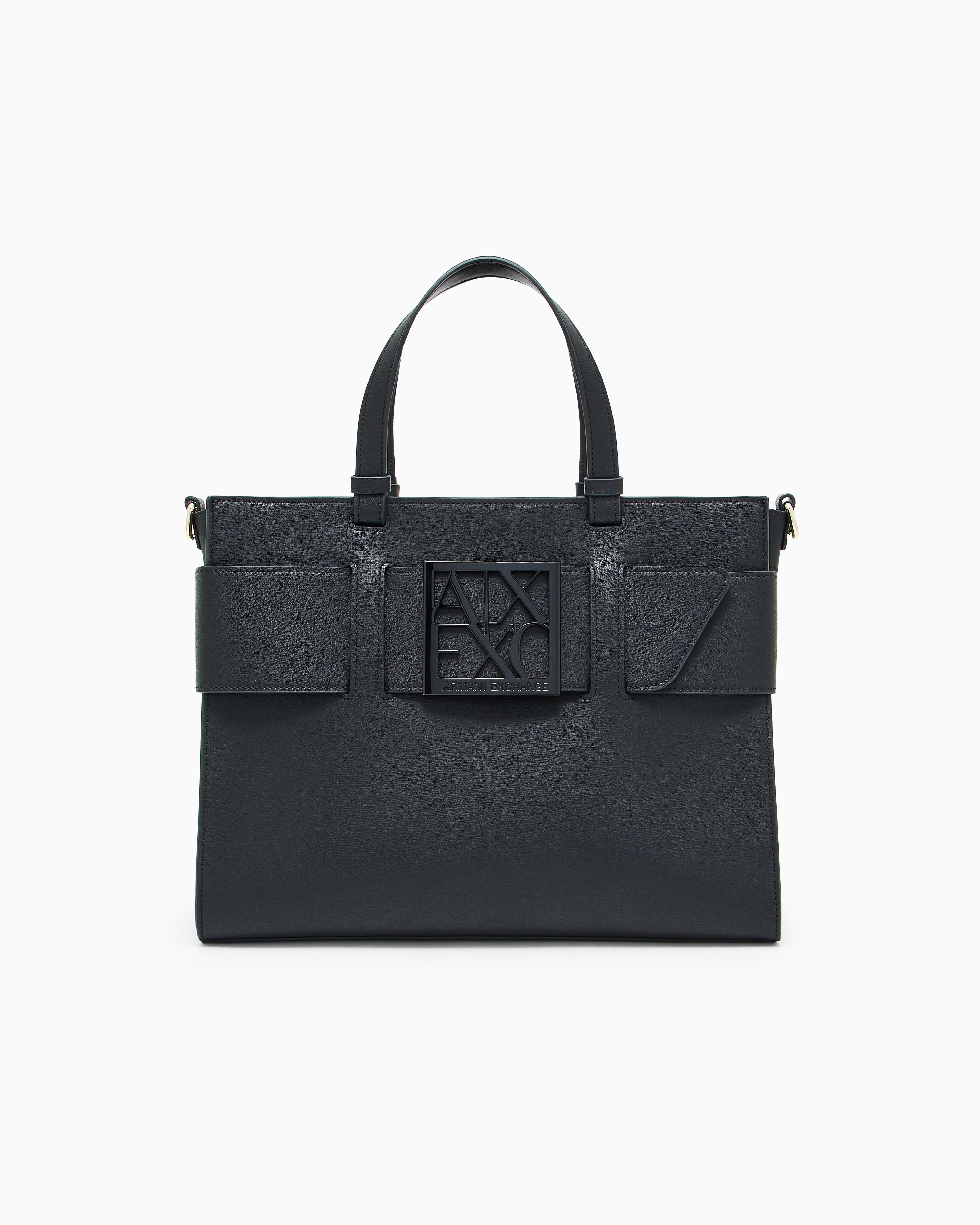 BOXロゴバックル ハンドバッグ | Armani Exchange