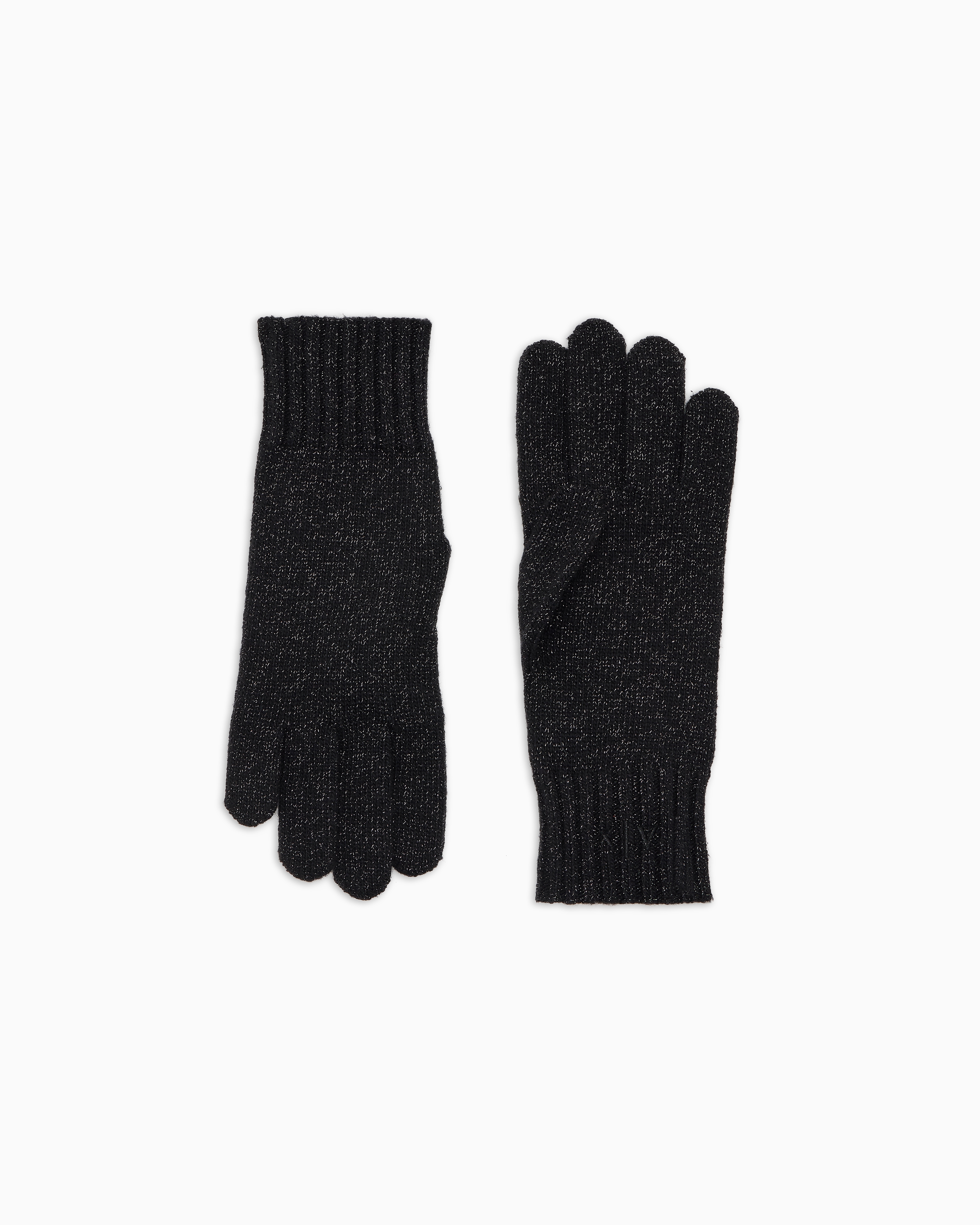 Armani Exchange - Gloves, Woman, Black, Size: