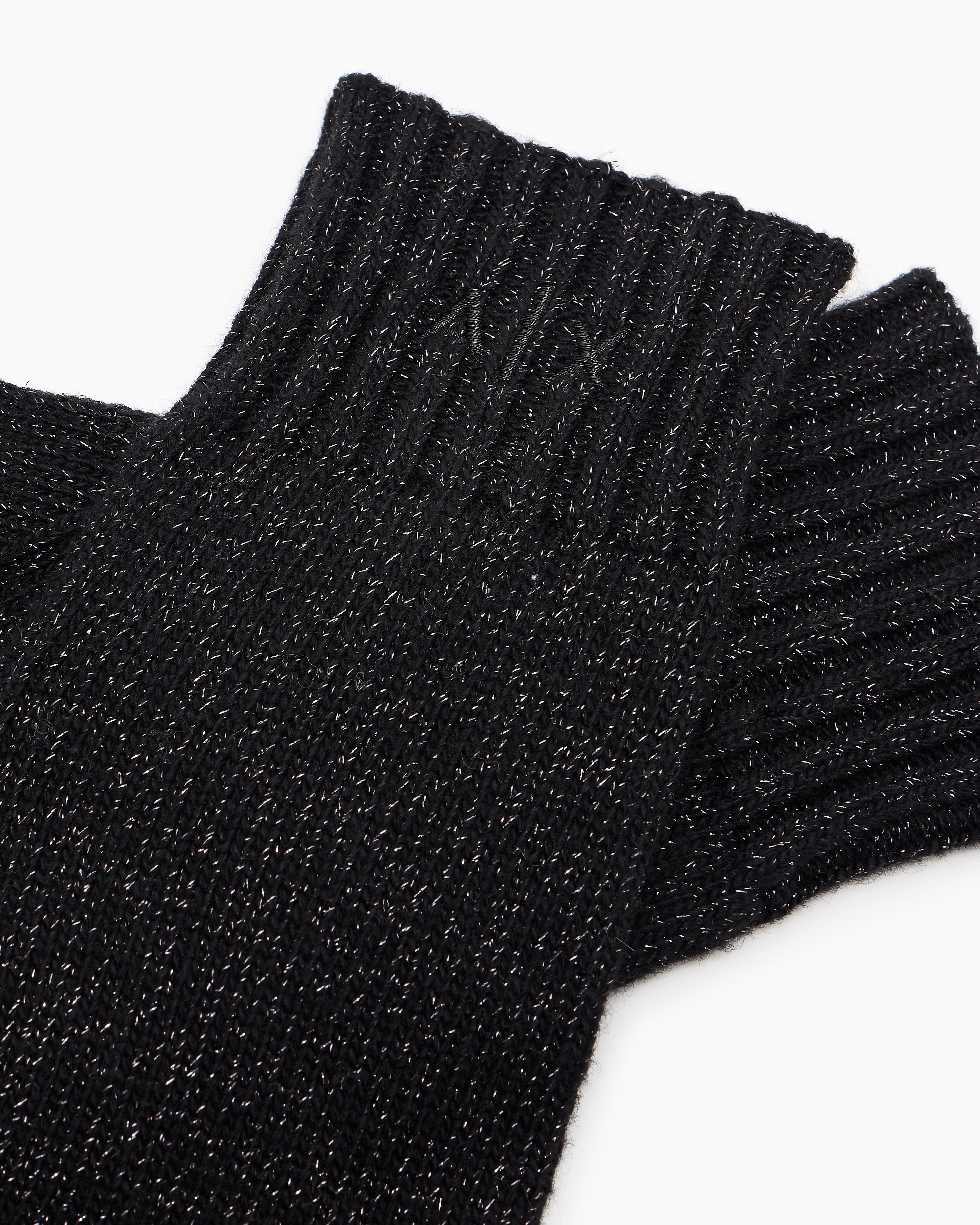 Armani Exchange - Gloves, Woman, Black, Size: