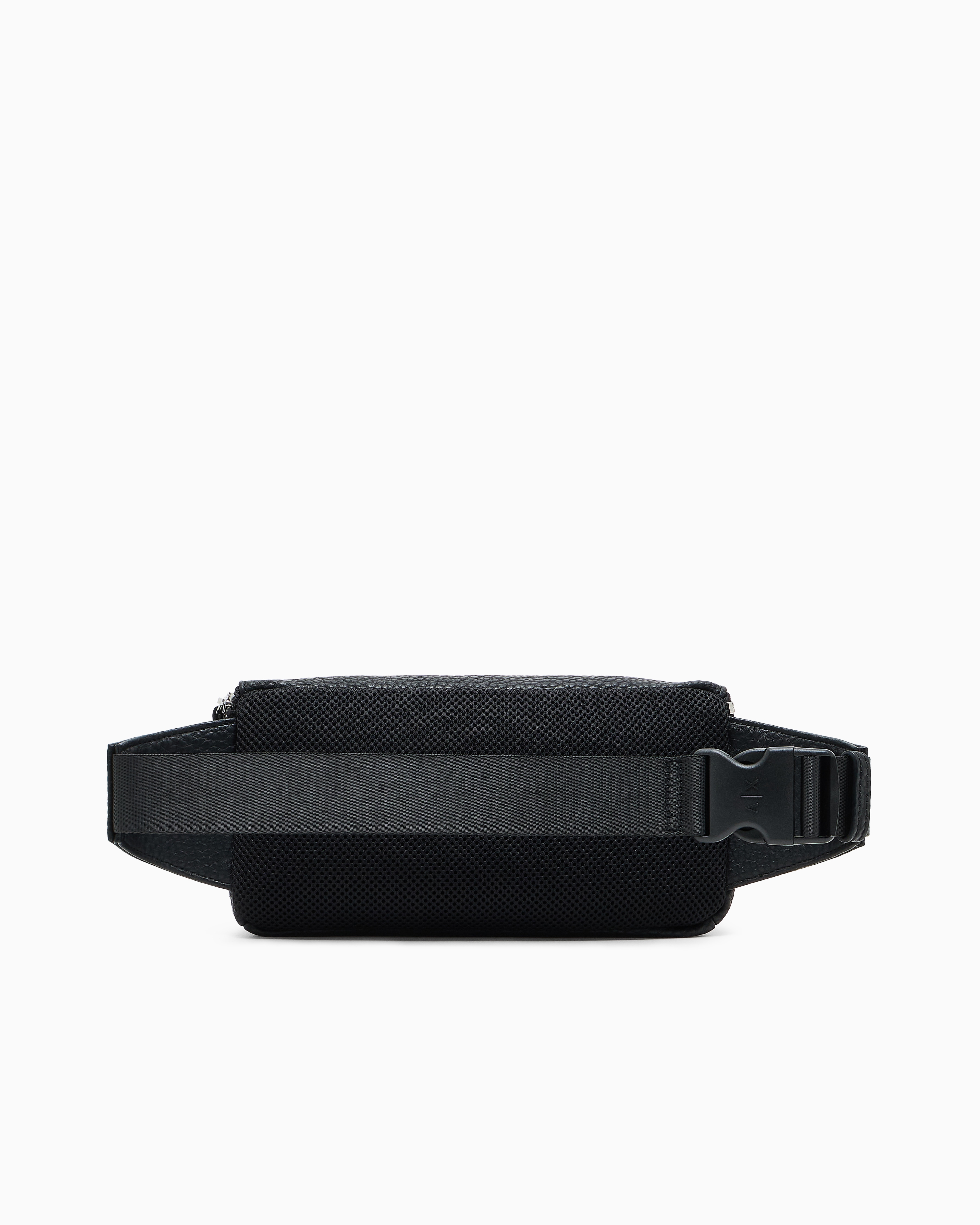 極美品 アルマーニエクスチェンジ ウエスト ストライプ ボディバッグ ARMANI EXCHANGE ウエストポーチ 「A|X アルマーニ