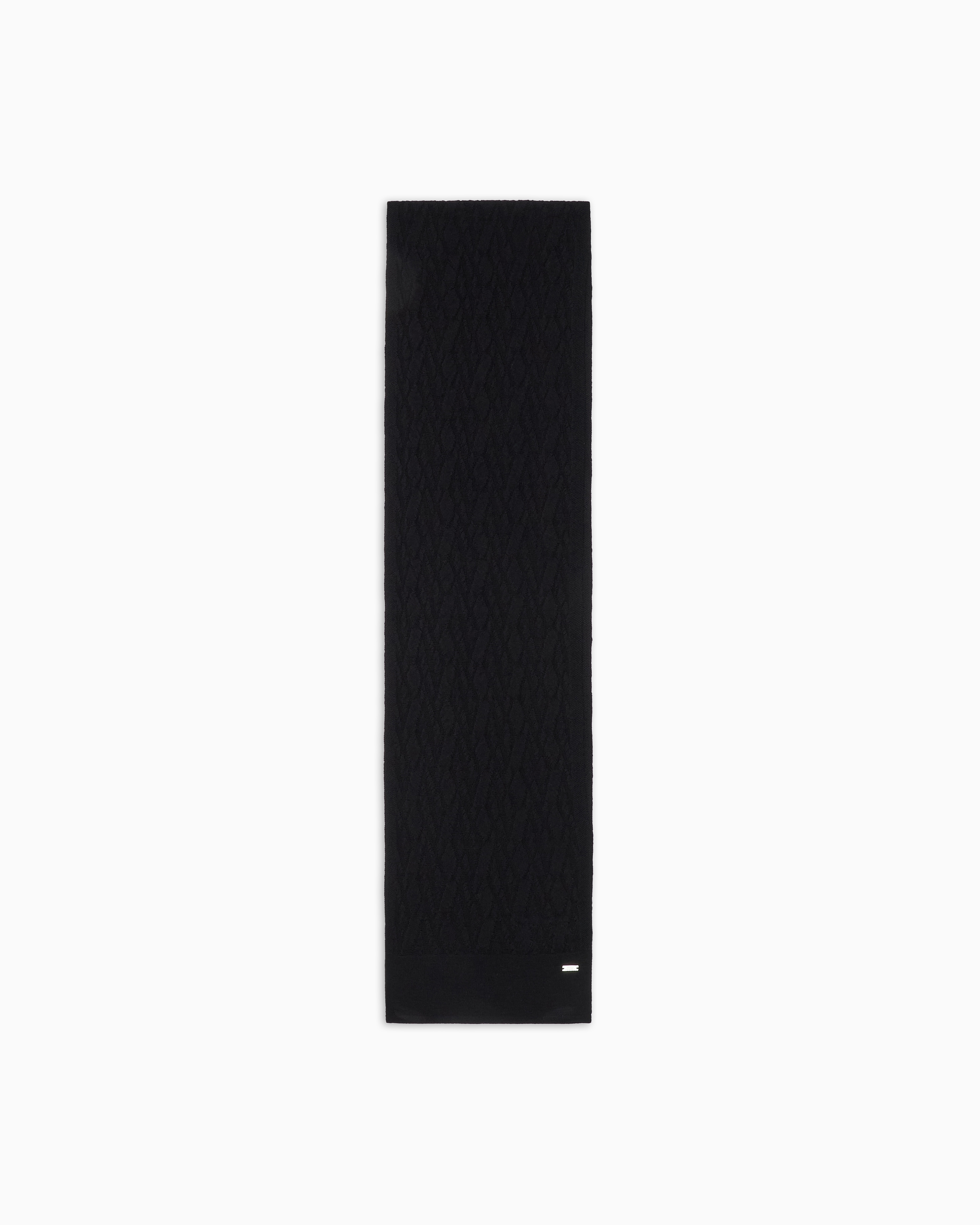 Armani Exchange - Scarves, Woman, Black, Size: TU