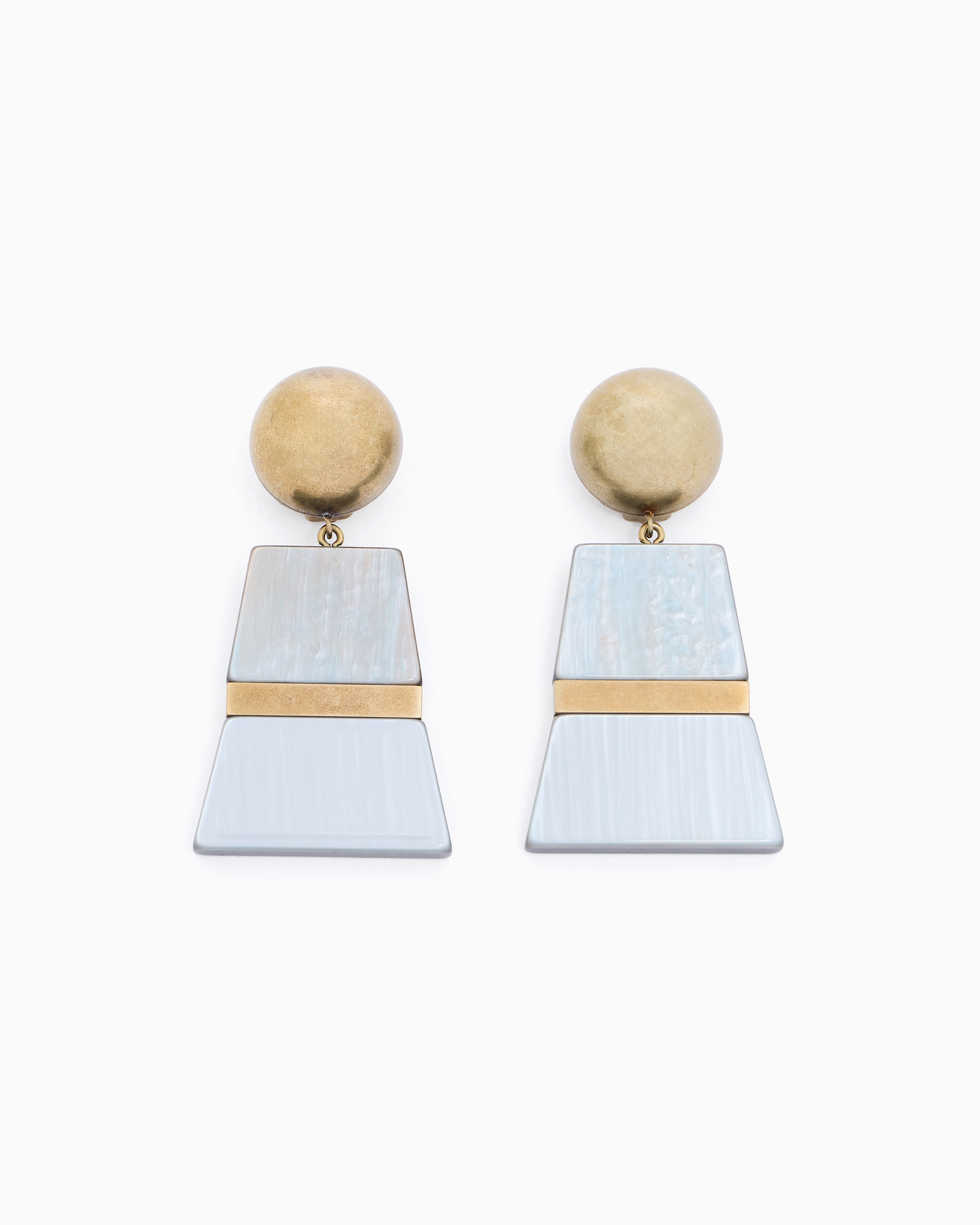 Giorgio Armani Earrings In Blue