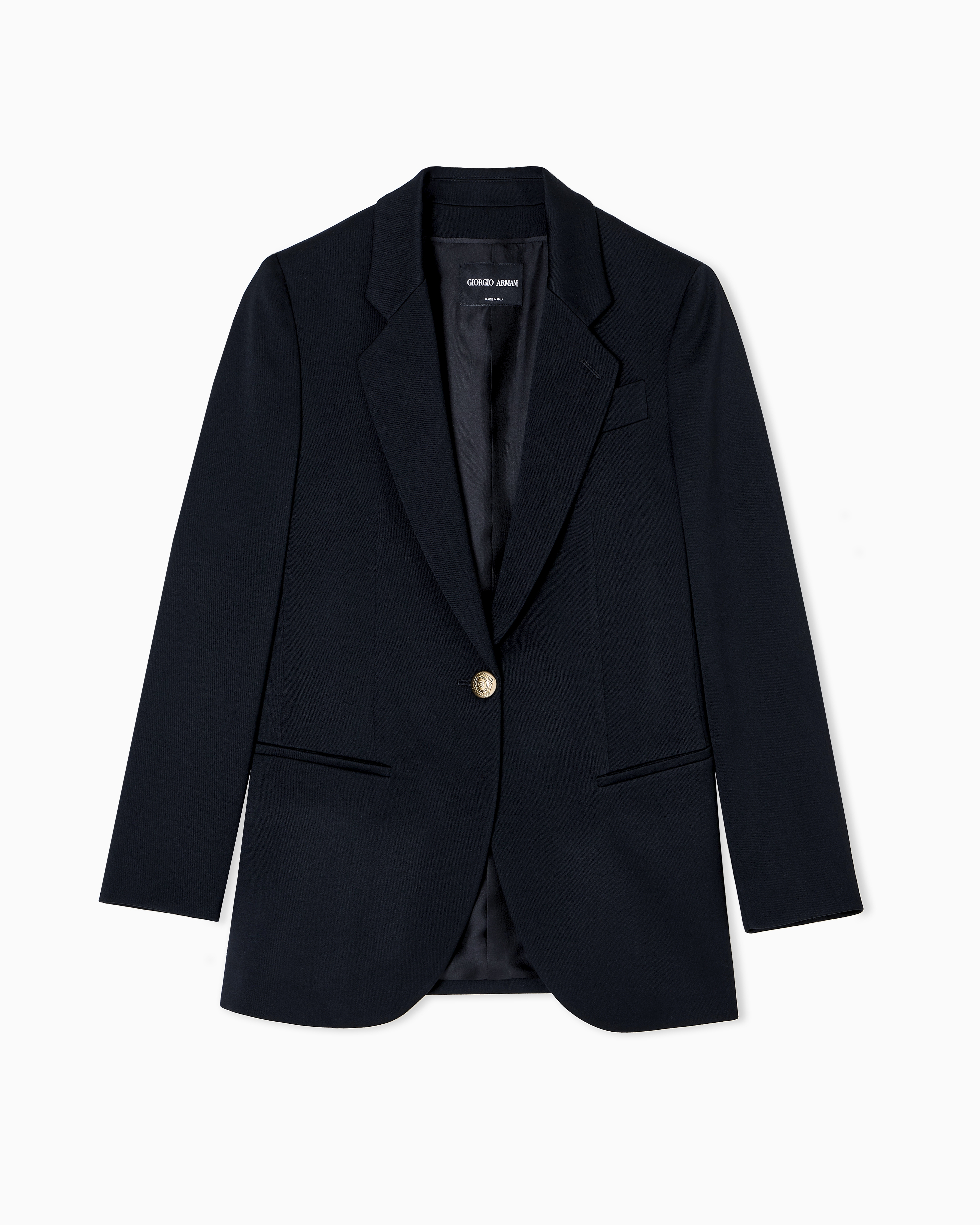 ジャケット GIORGIO ARMANI Black wool blazer (GW000142TE10936 UC001) 0d66eacd70701240039b566f40d6e1