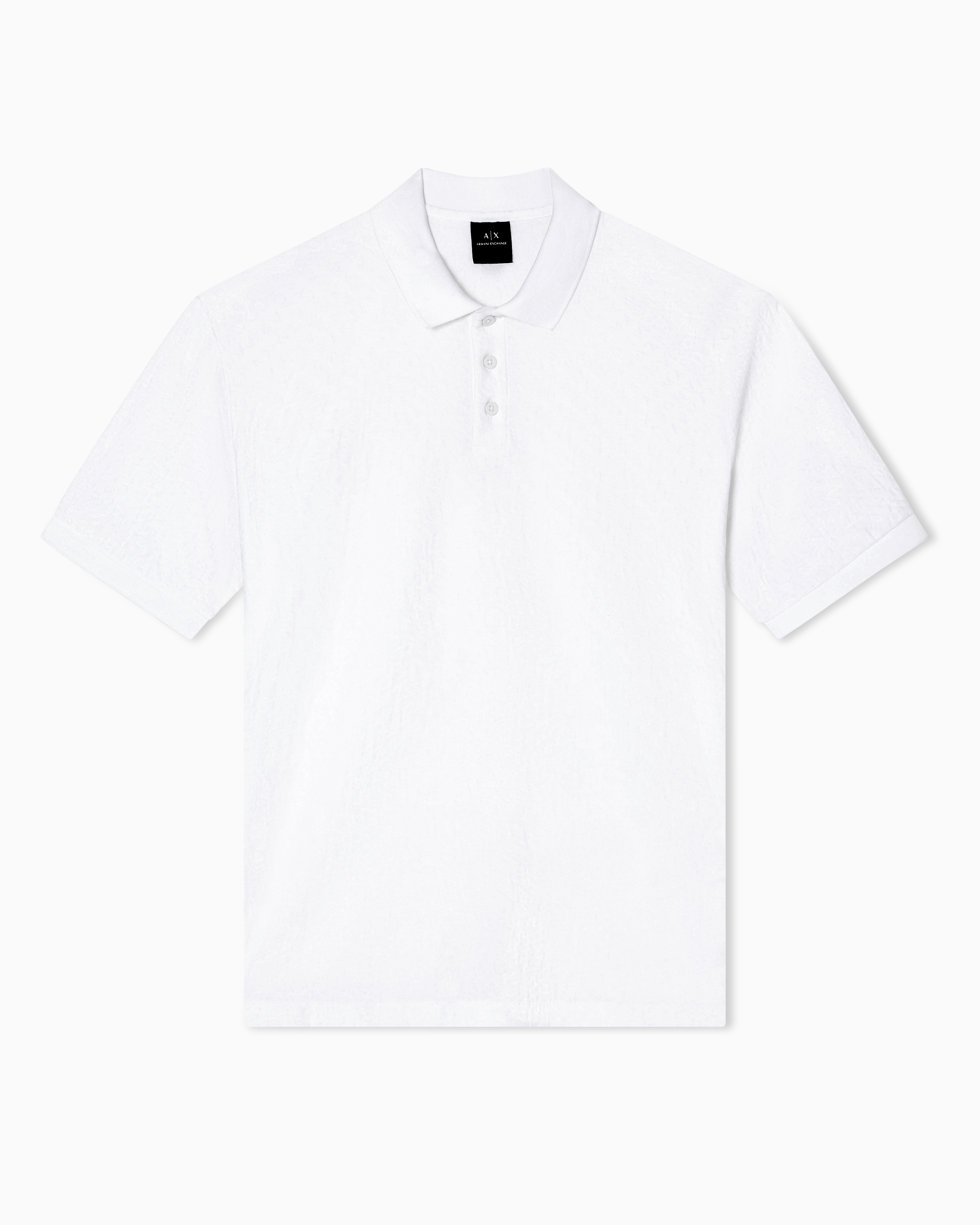 Armani Exchange - Polo Shirts, Man, White, Size: