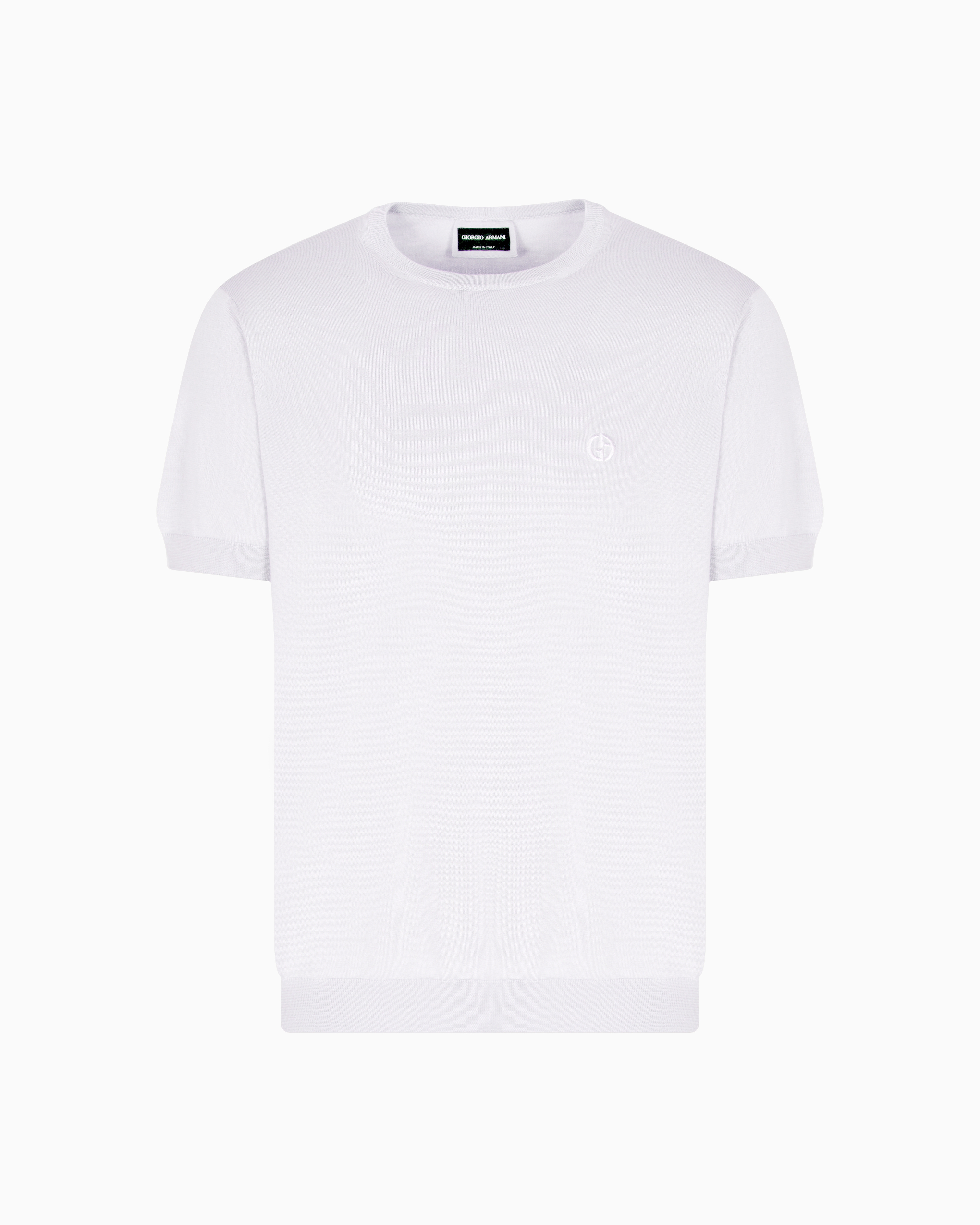 Giorgio Armani Shiret ビジュートリム シルクトップ | ブラック