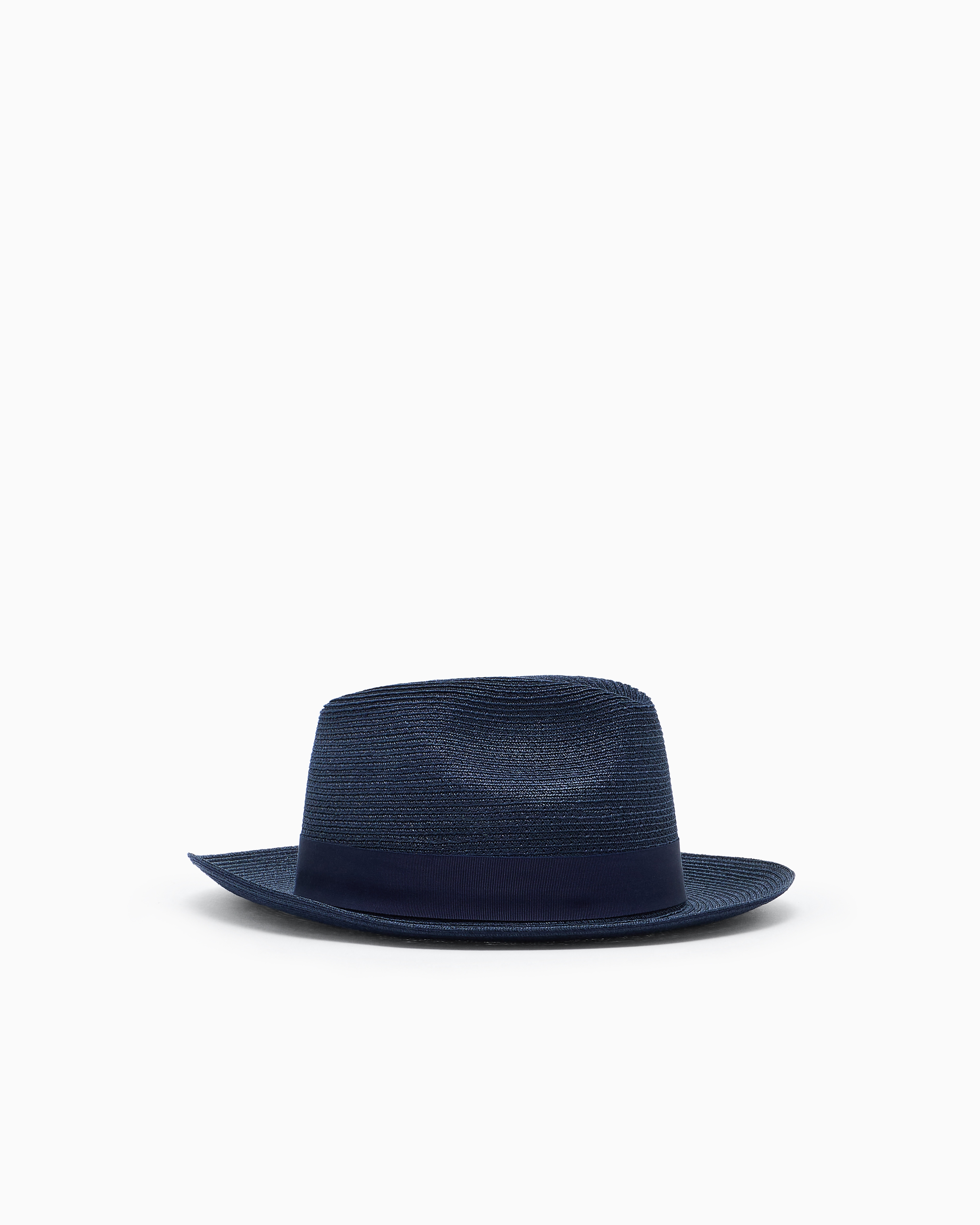 Giorgio Armani Ribbon-detail Woven Hat