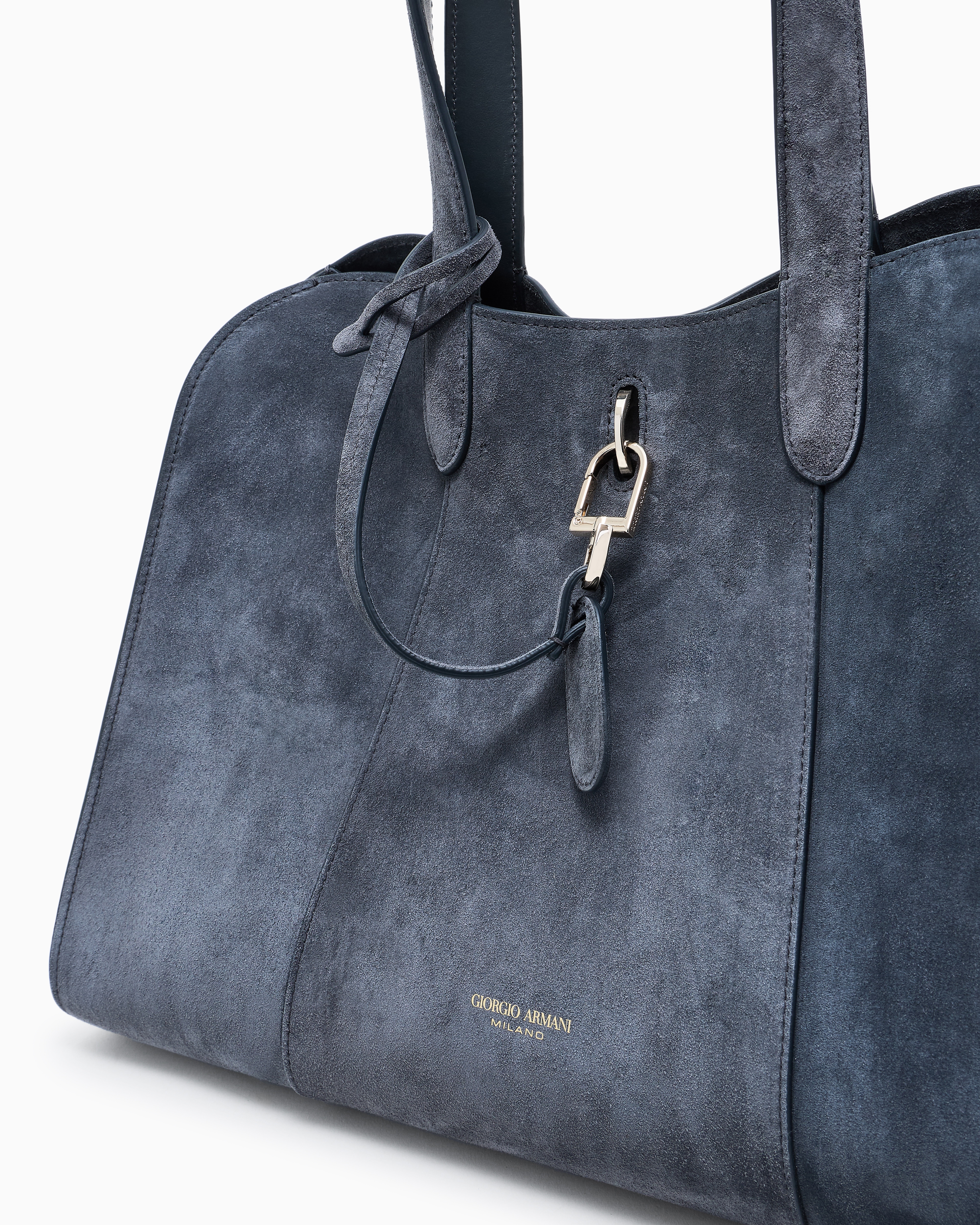 ハンドバッグ GIORGIO ARMANI GW001709.AF14186 Handbags Large suede tote bag | Giorgio Armani