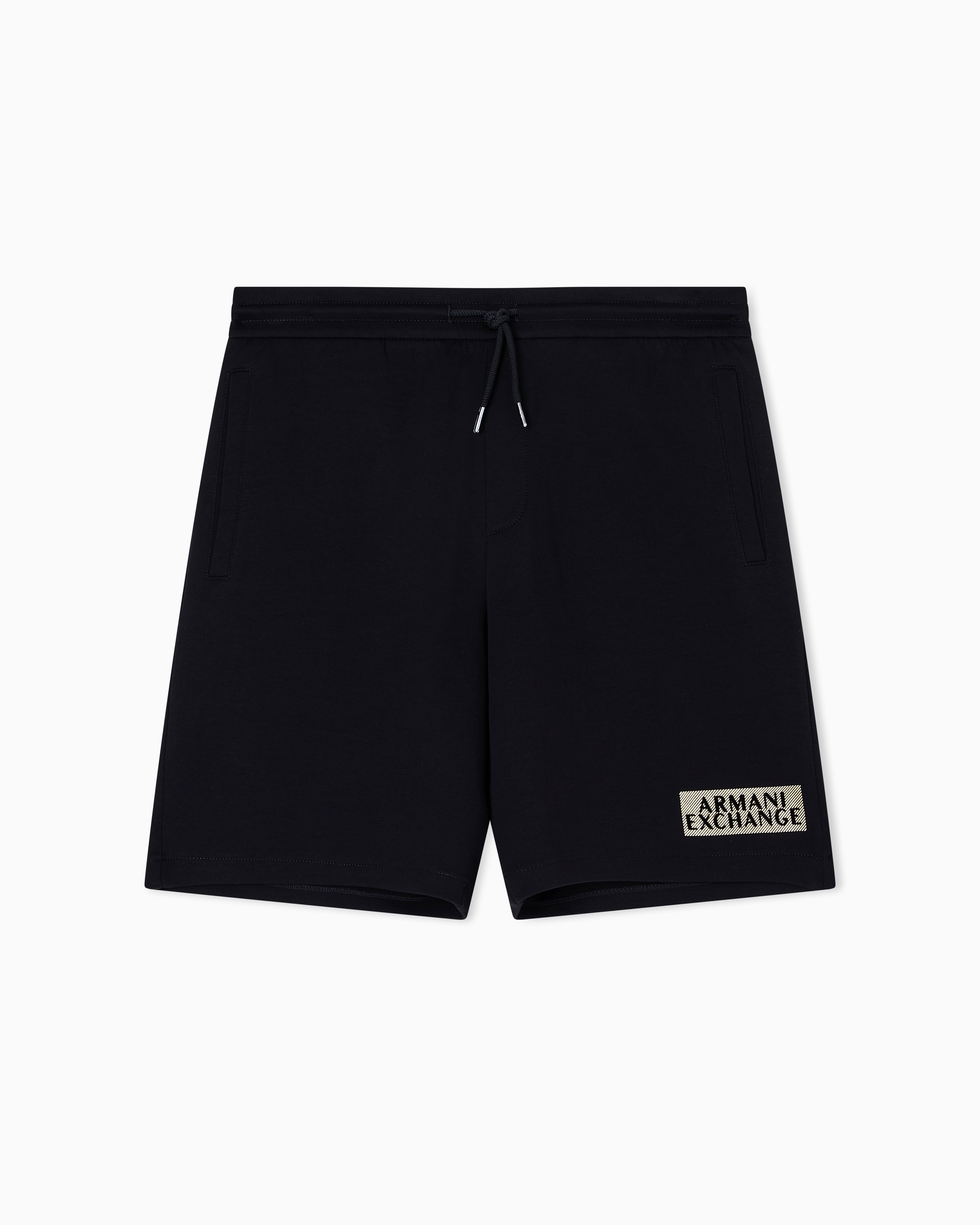 Armani Exchange Bermuda Shorts In Black