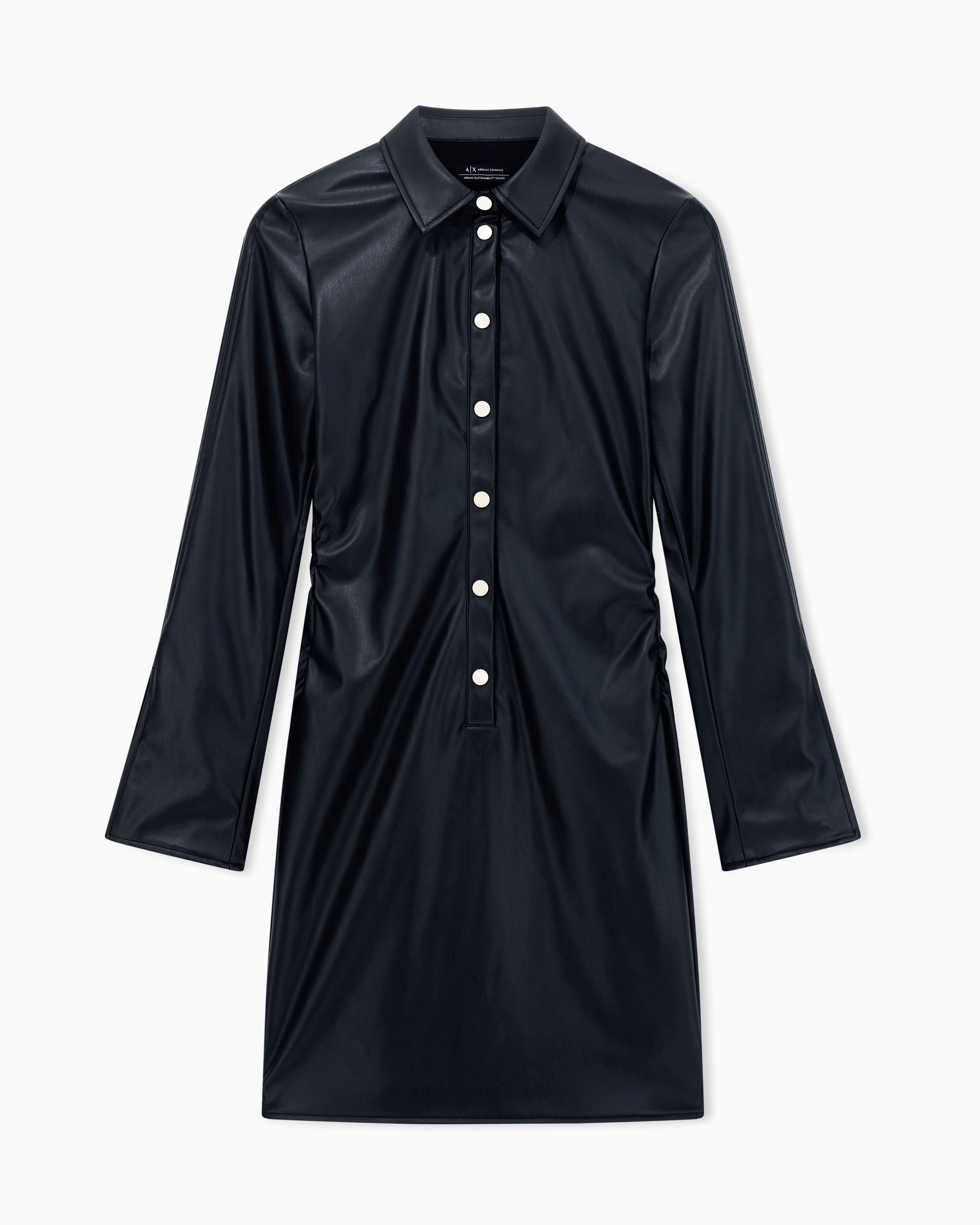 Armani Exchange - Short Dresses, Woman, Black, Size: 4