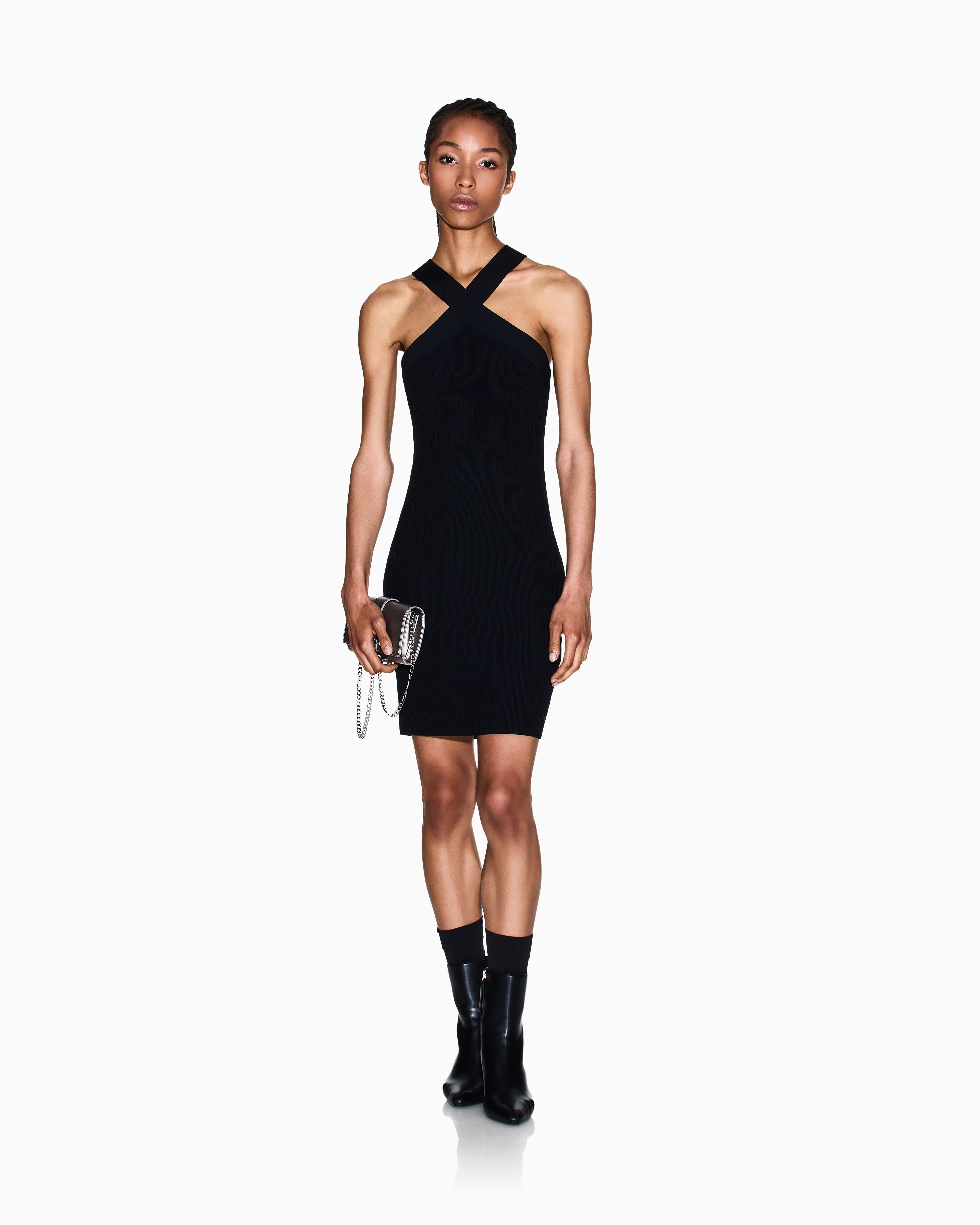 ワンピースその他 GIORGIO ARMANI Women Dresses GW001049 AF15530 U6071 Pink Shiny long viscose jersey long dress | Giorgio Armani