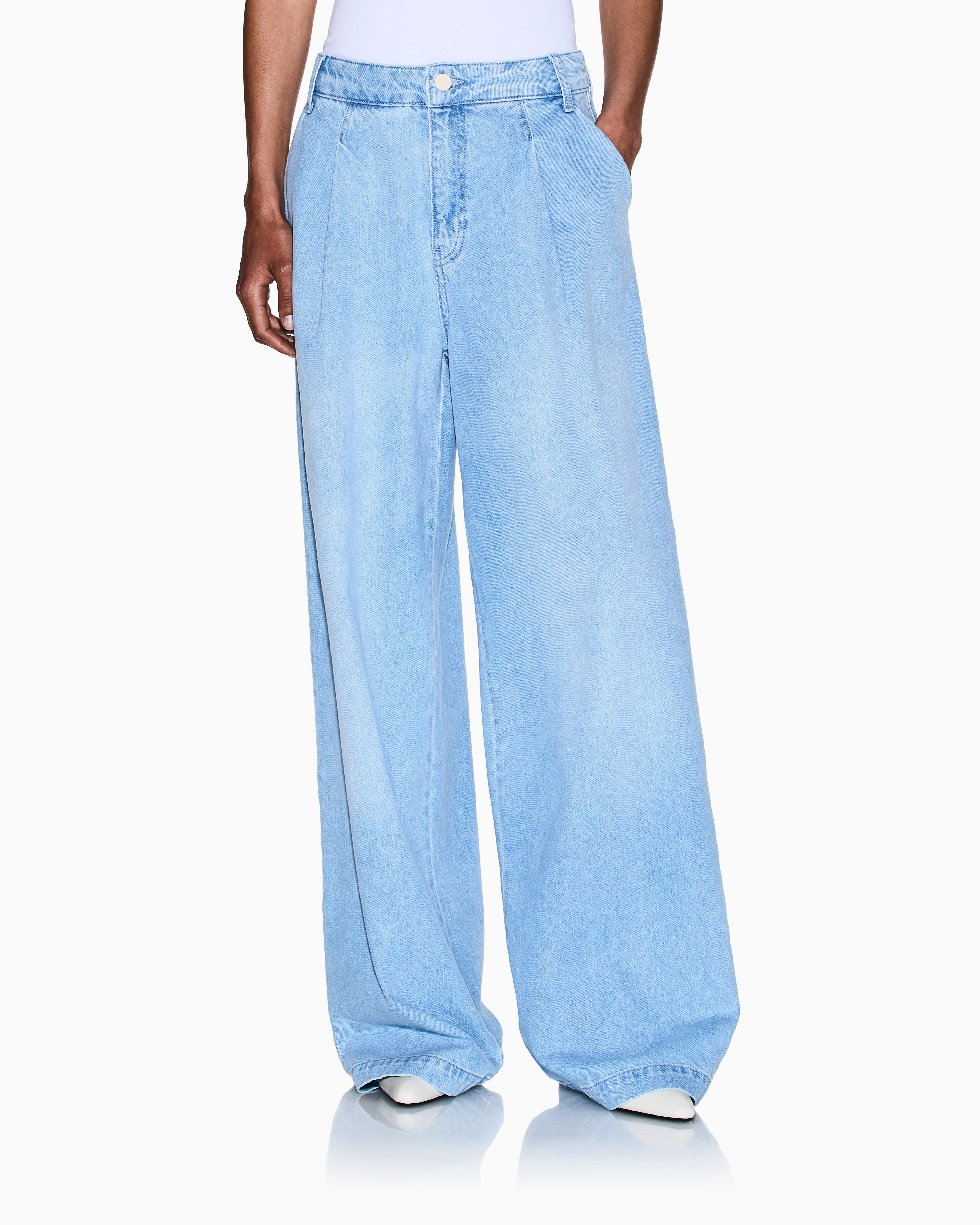 LIGHT BLUE DENIM TROUSER