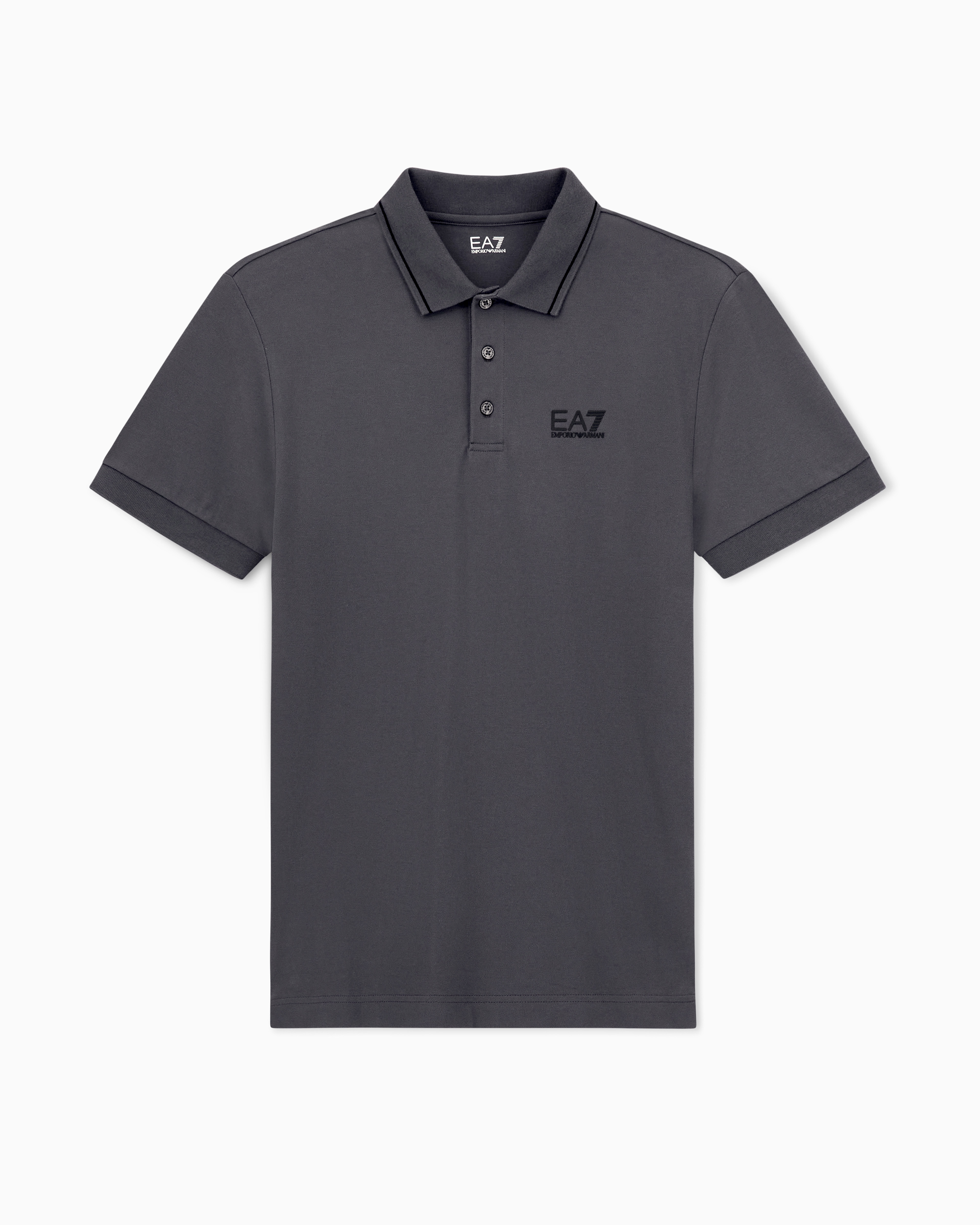 Core Identity stretch-cotton piqué polo shirt | EA7