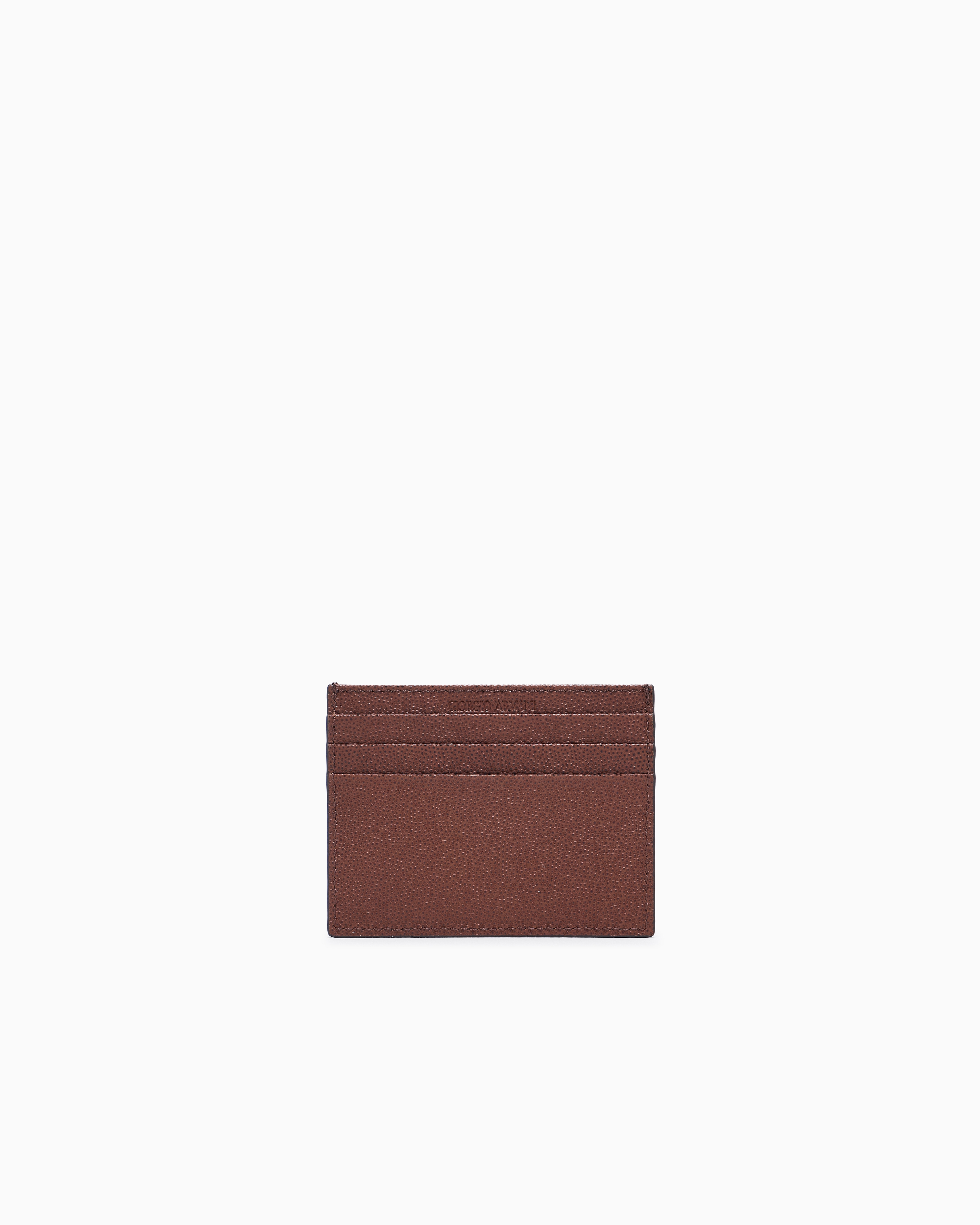 Giorgio Armani Leather Card Holder