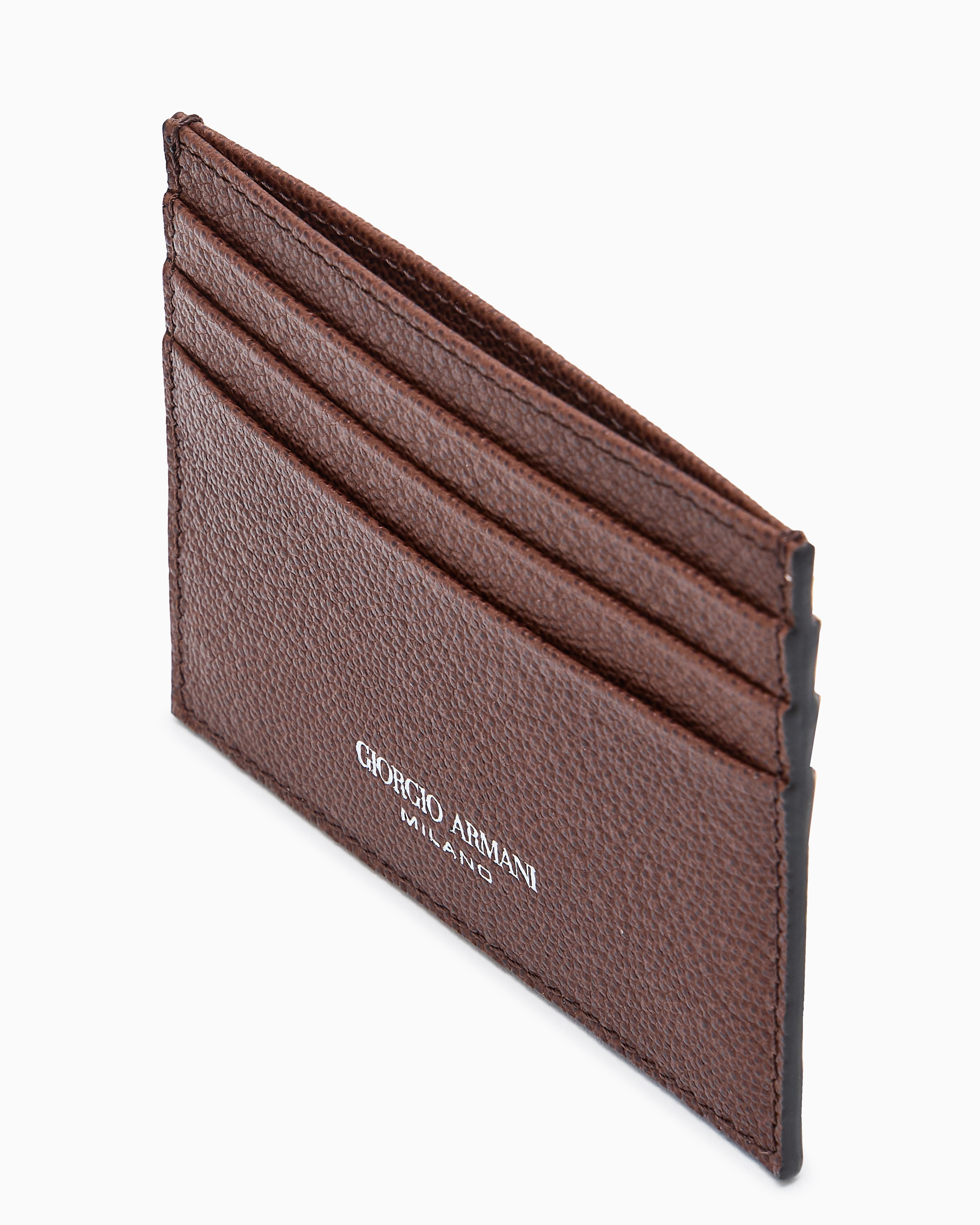 Giorgio Armani Leather Card Holder