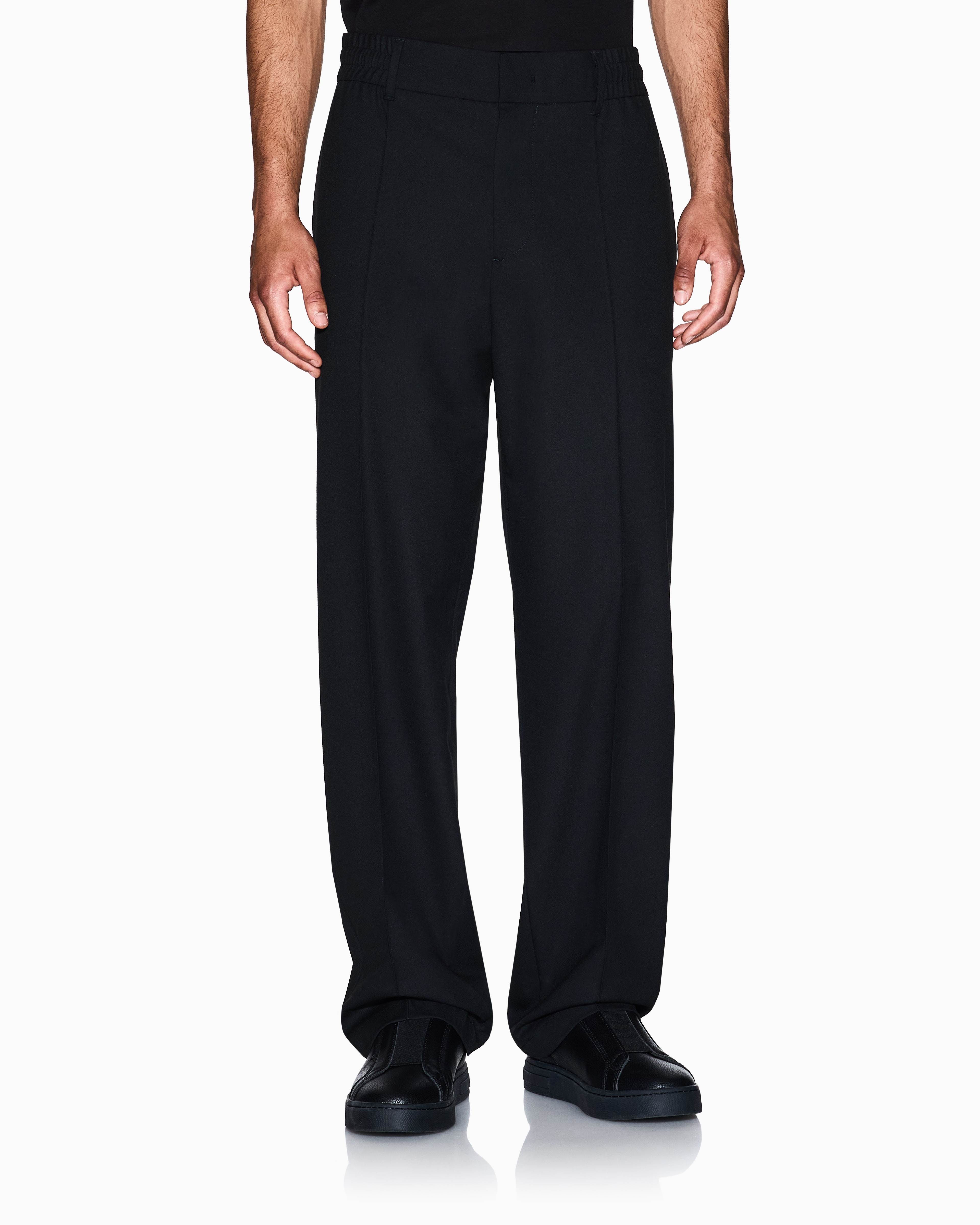 Pleated trousers