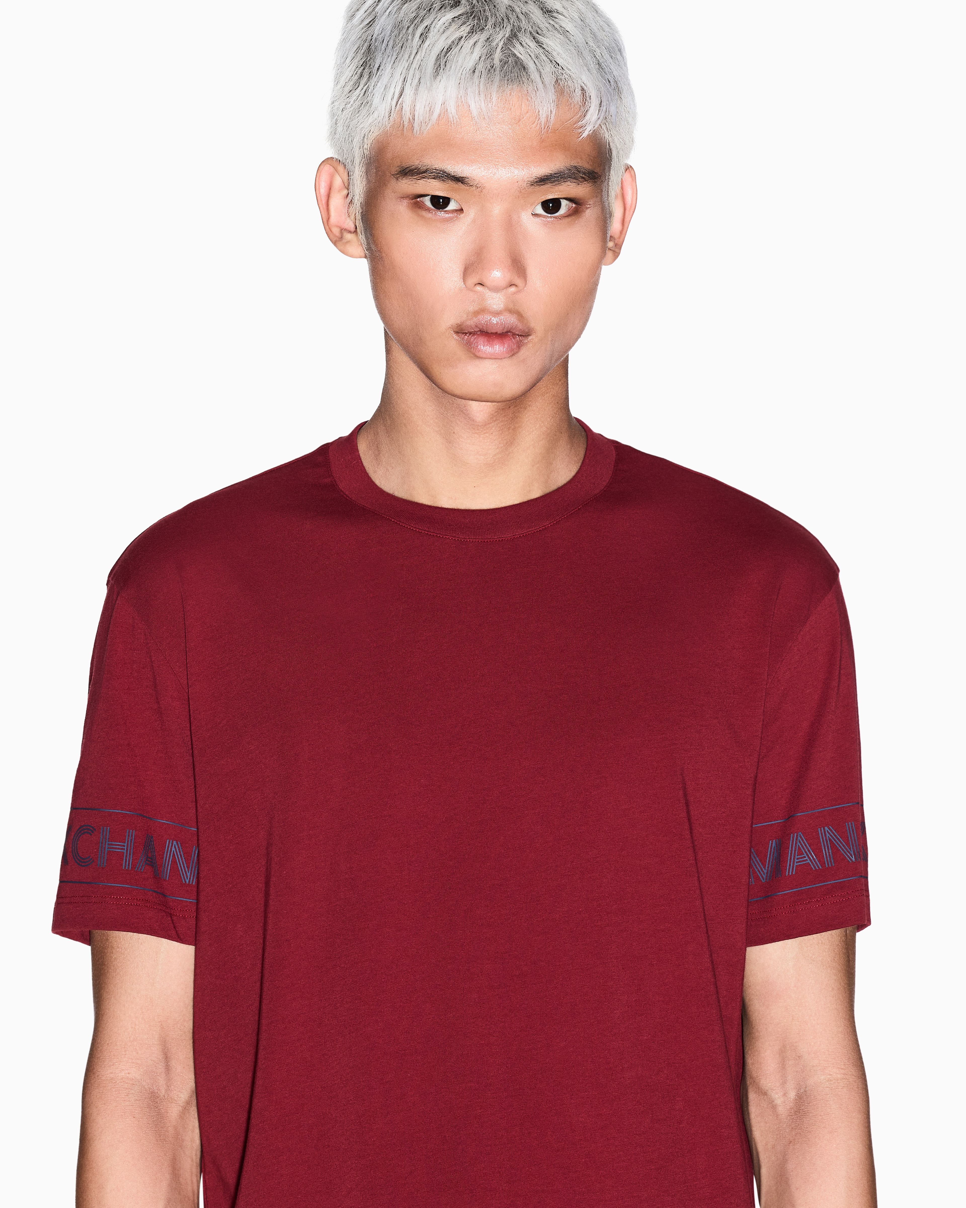 AXロゴ 半袖クルーネックTシャツ | Armani Exchange