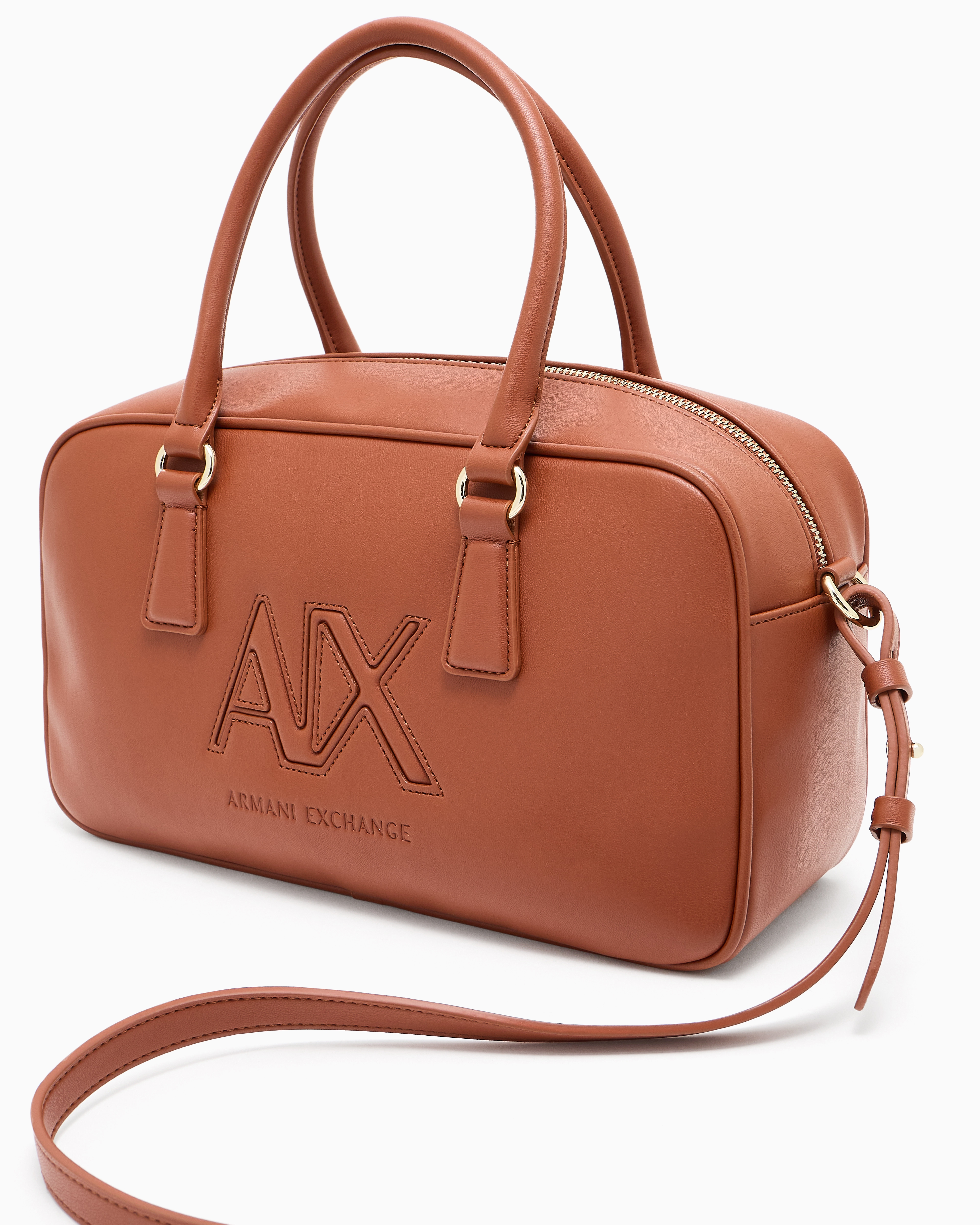 Armani Exchange Top Handles In Brown