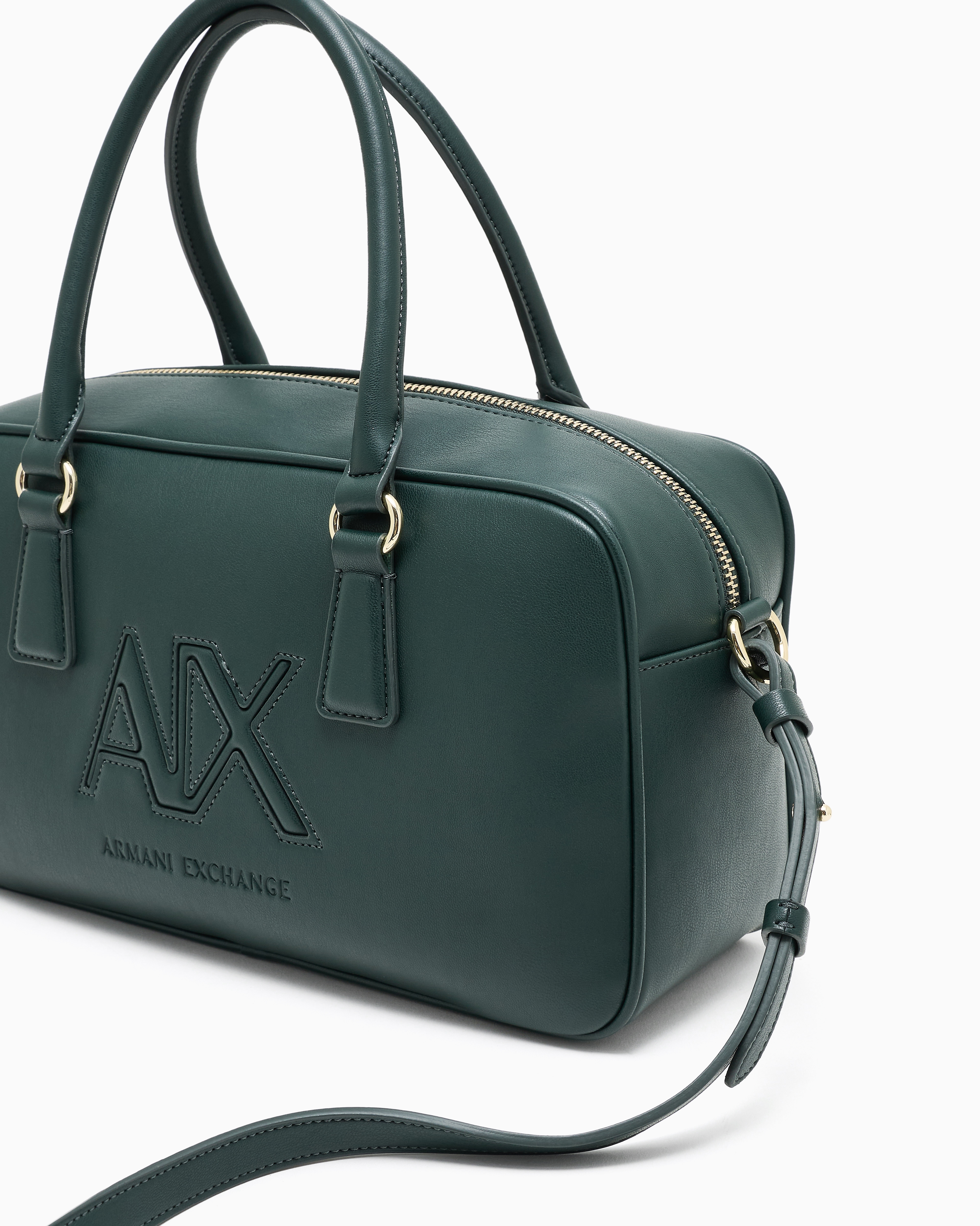 Armani Exchange - Top Handles, Woman, Green, Size: TU