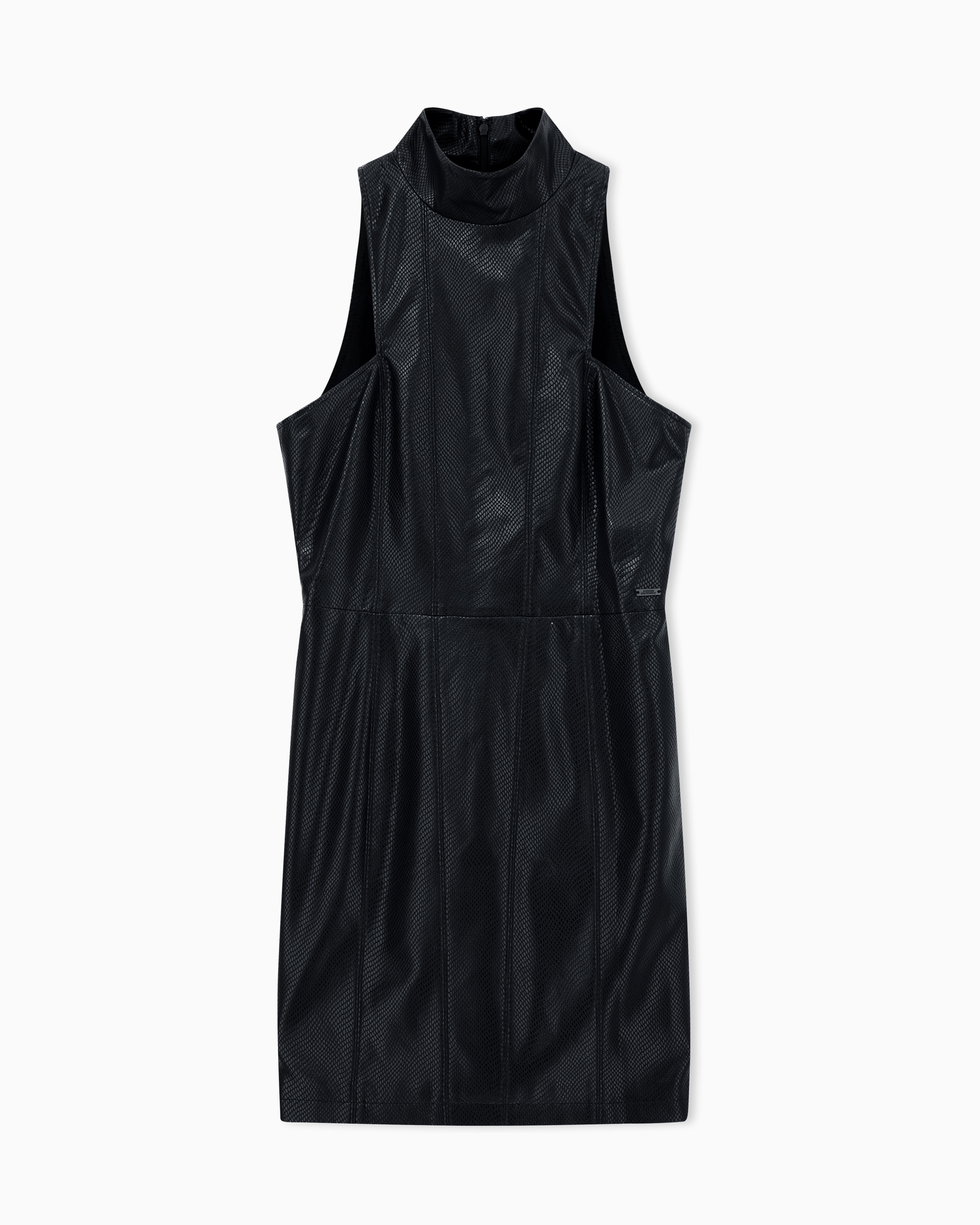 Armani Exchange - Short Dresses, Woman, Black, Size: 4