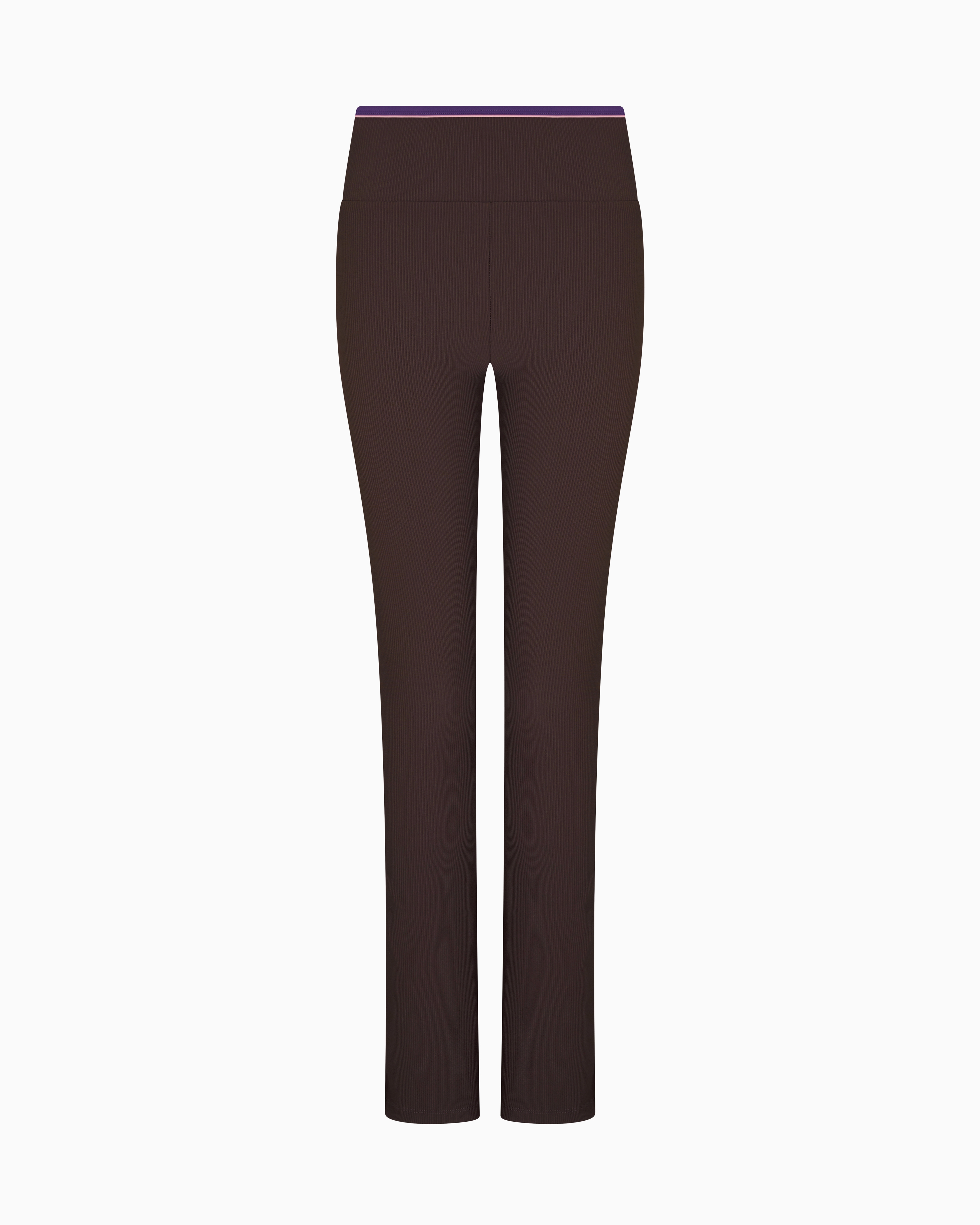 Ea7 Dynamic Athlete Leggings In Vigor7 Technical Fabric In Brown