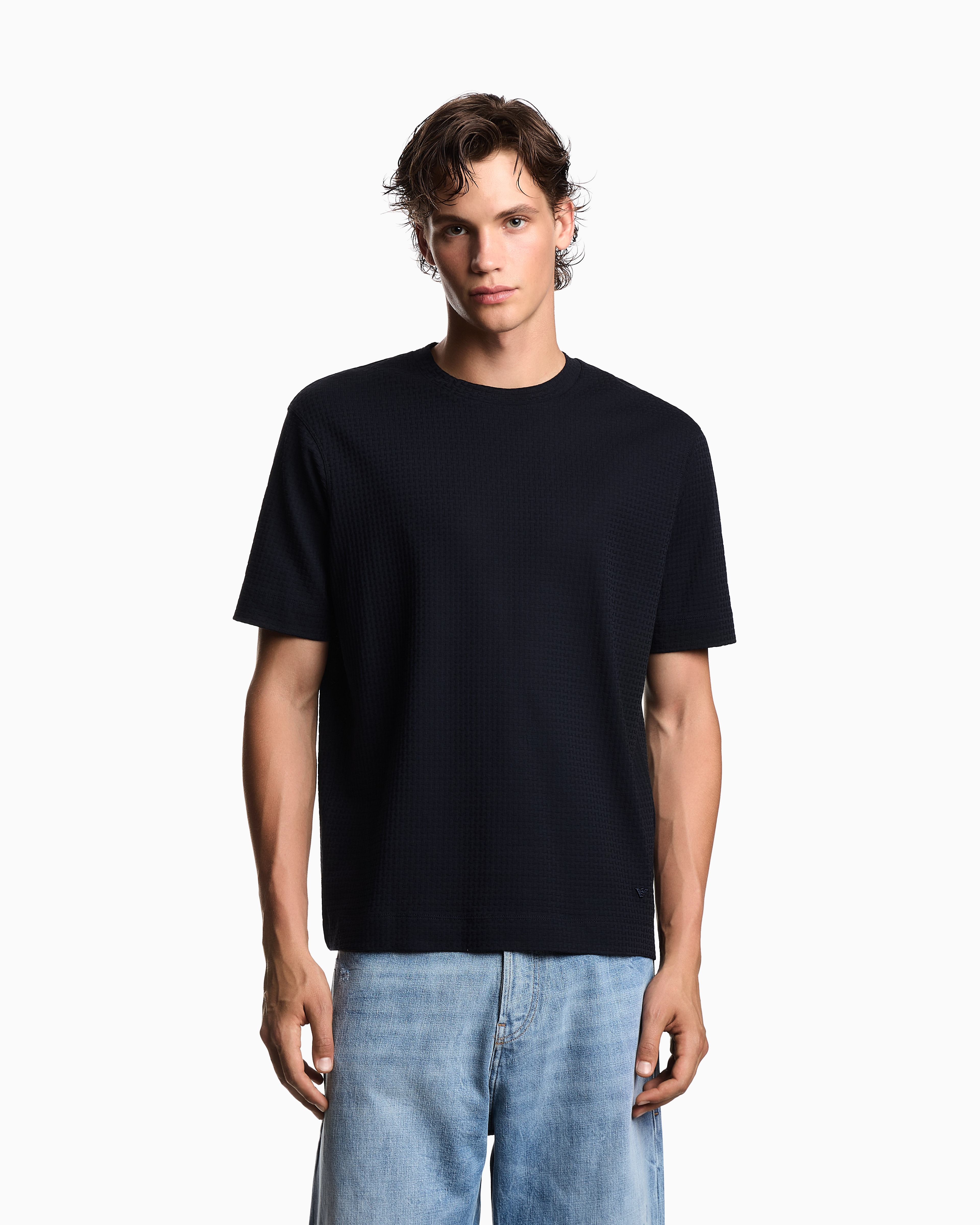 Tシャツ・カットソー Emporio Armani 6L1TS6 1JSAZ T-shirt 8N1TL7_1JHWZ_0999_A_FW2025.jpg