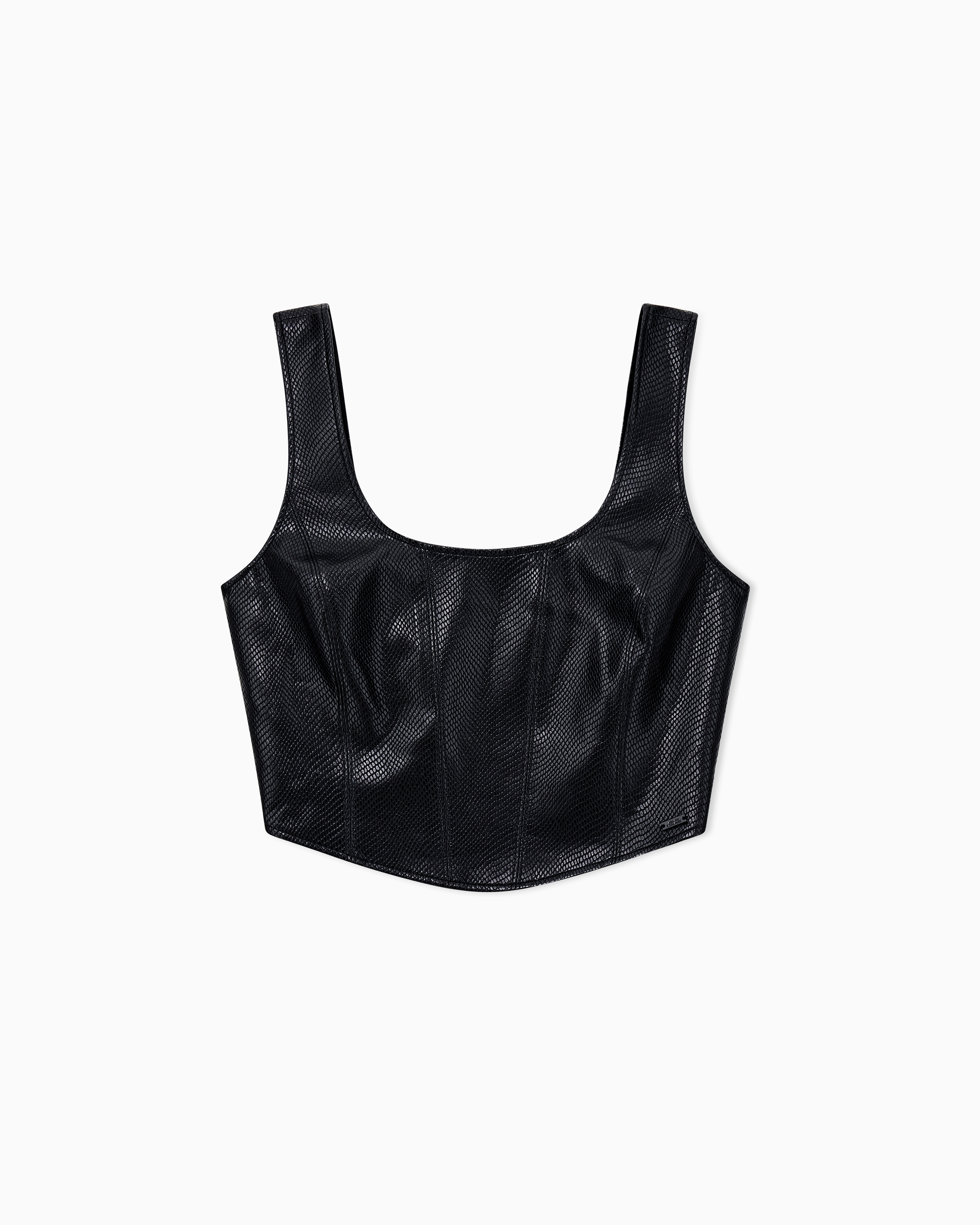 Armani Exchange - Tops, Woman, Black, Size: