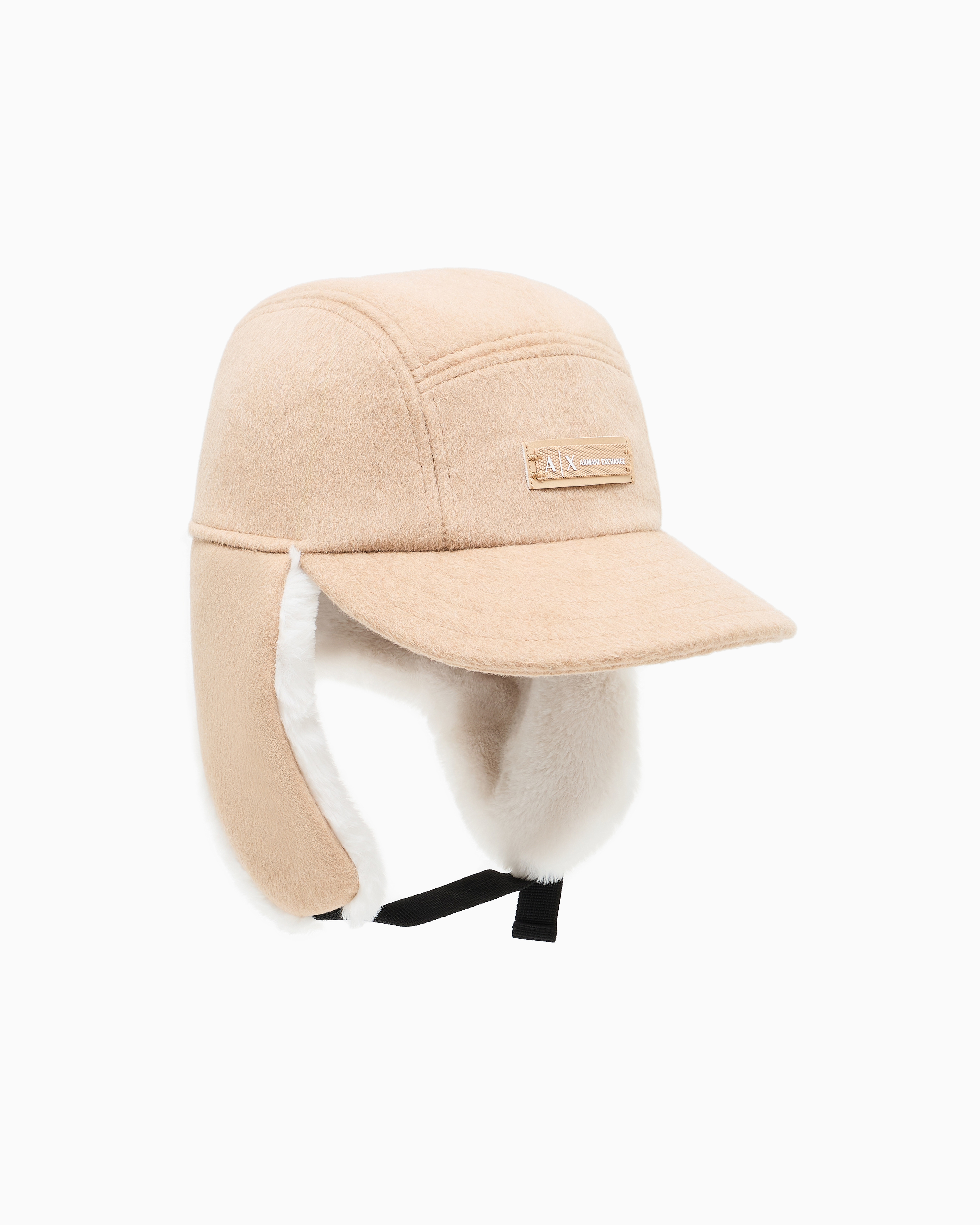Armani Exchange - Caps, Woman, Camel, Size: TU
