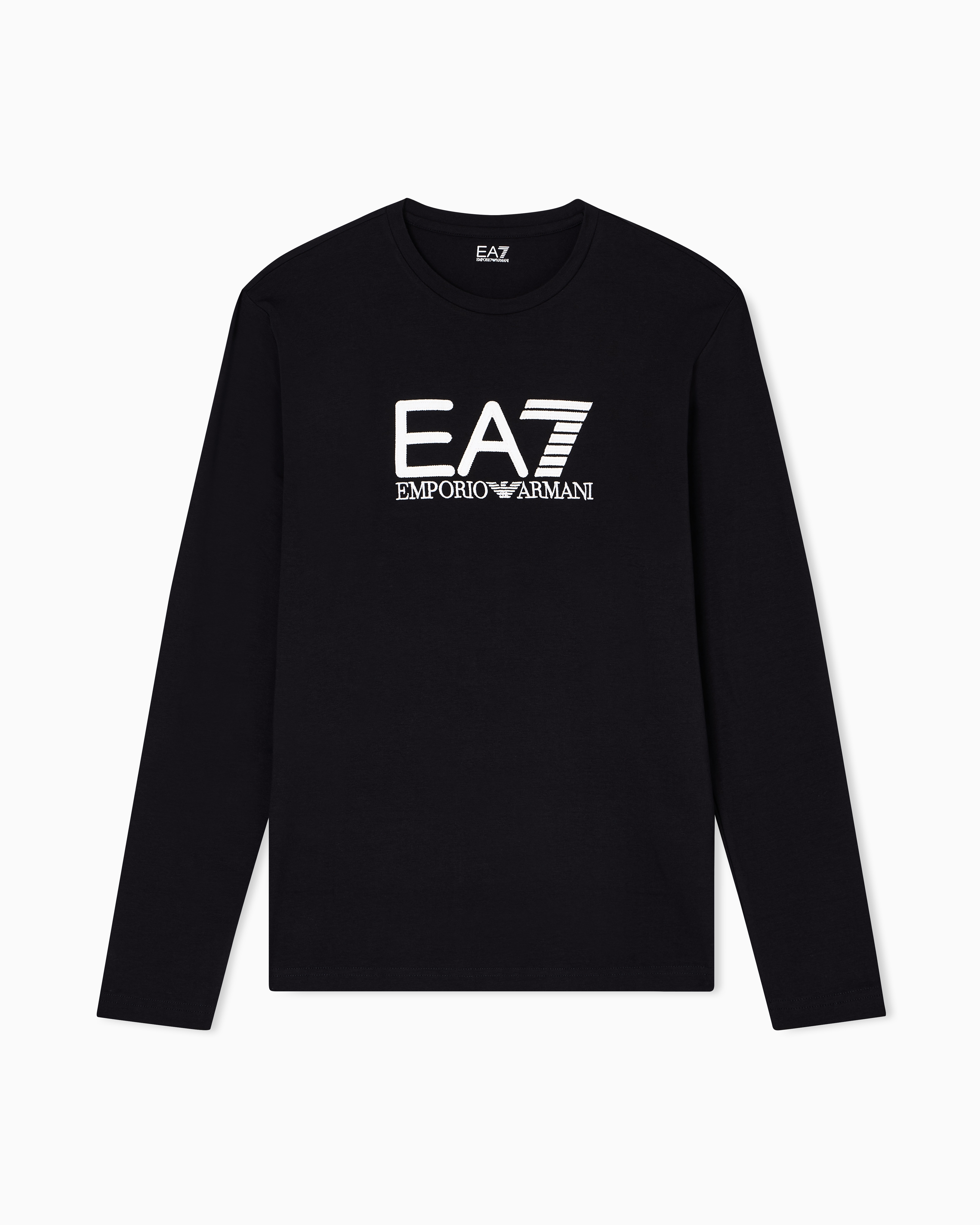 Visibility 長袖Tシャツ コットン ストレッチジャージー | EA7