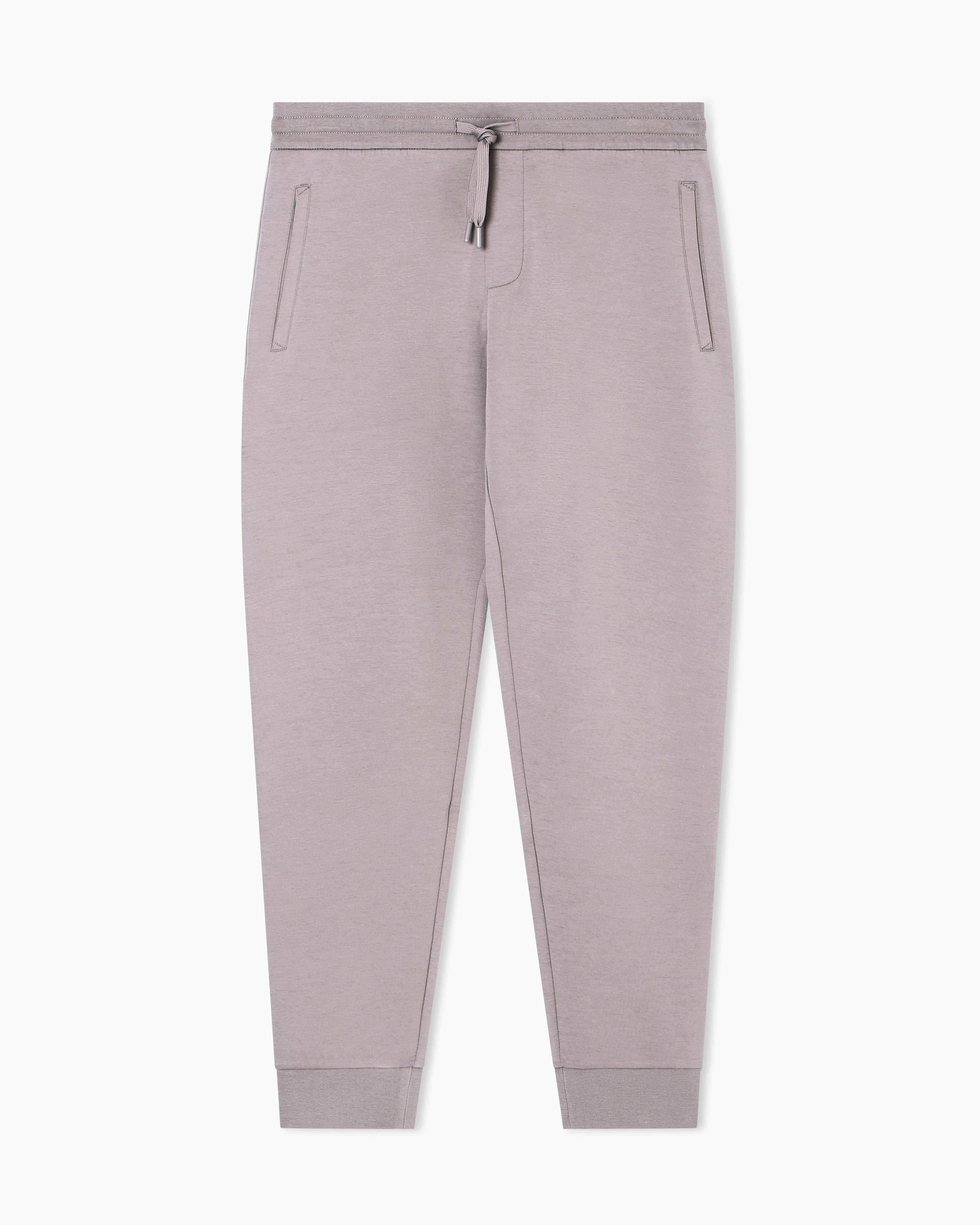 Jogger pants with logo on the back