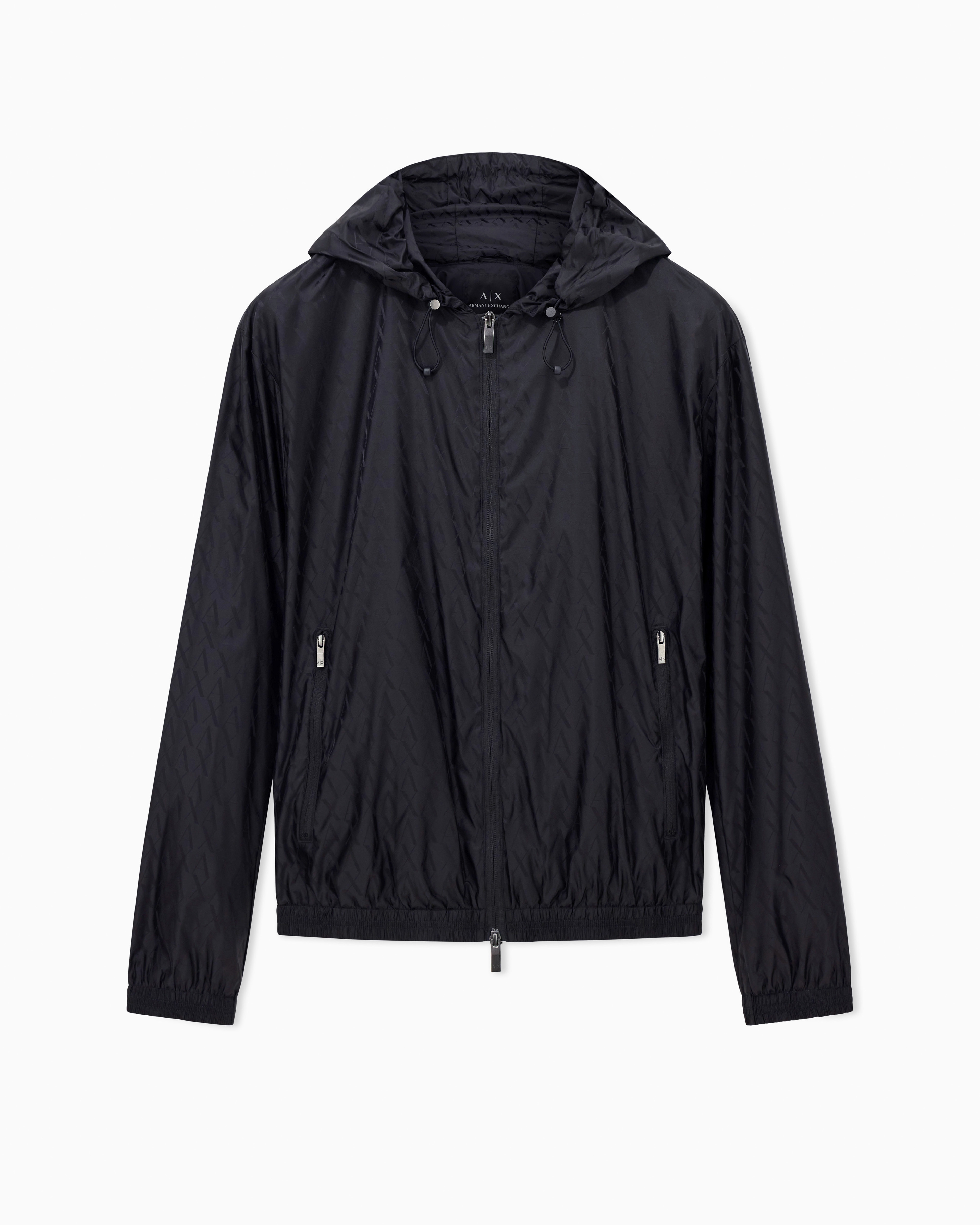 パーカー・フーディ EMPORIO ARMANI Men Hoodies 7M000152 AF10432 UC001 Black Modal-blend sweatshirt with logo print | Emporio Armani