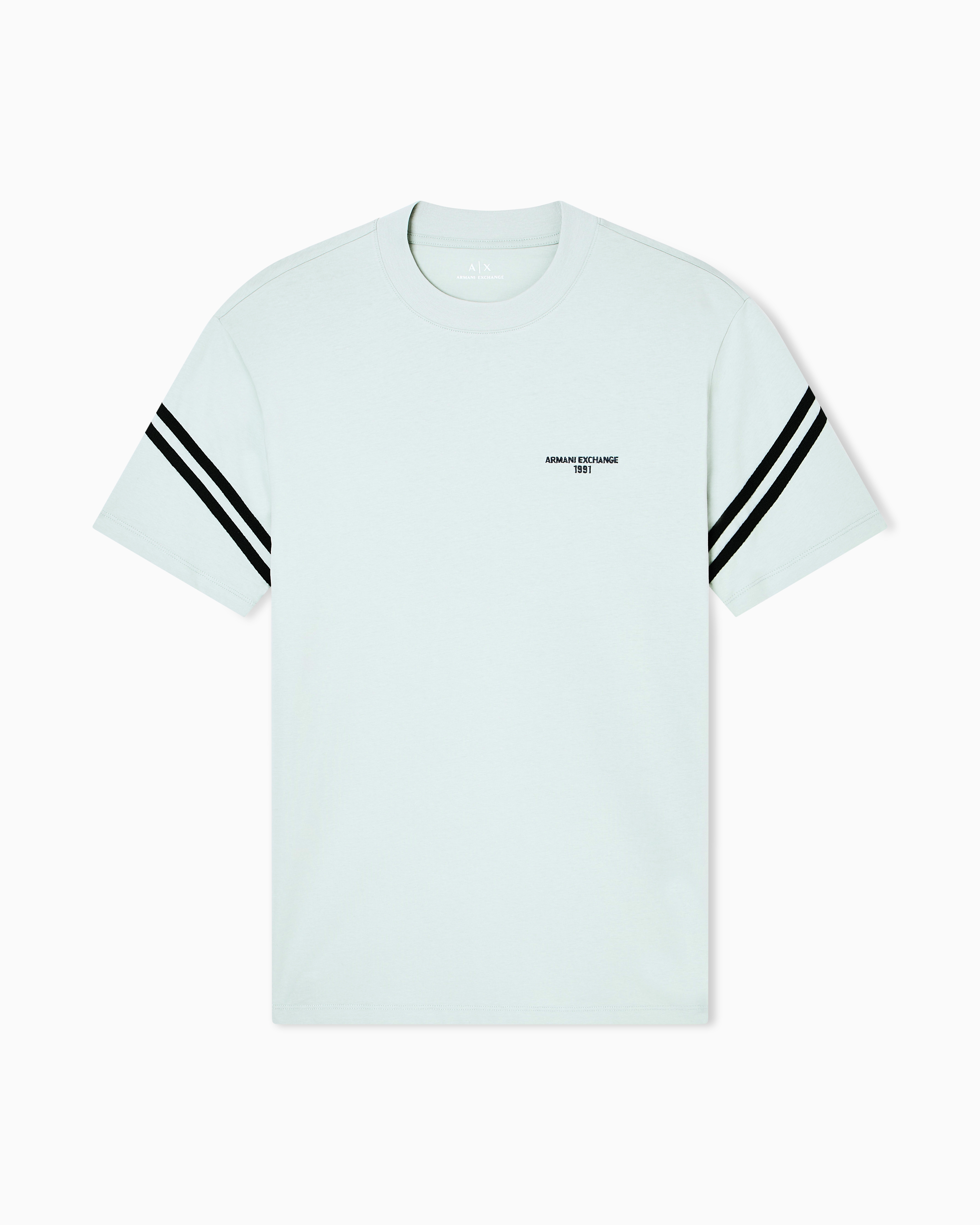 Armani Exchange Green Regular Fit T-Shirts Xxl