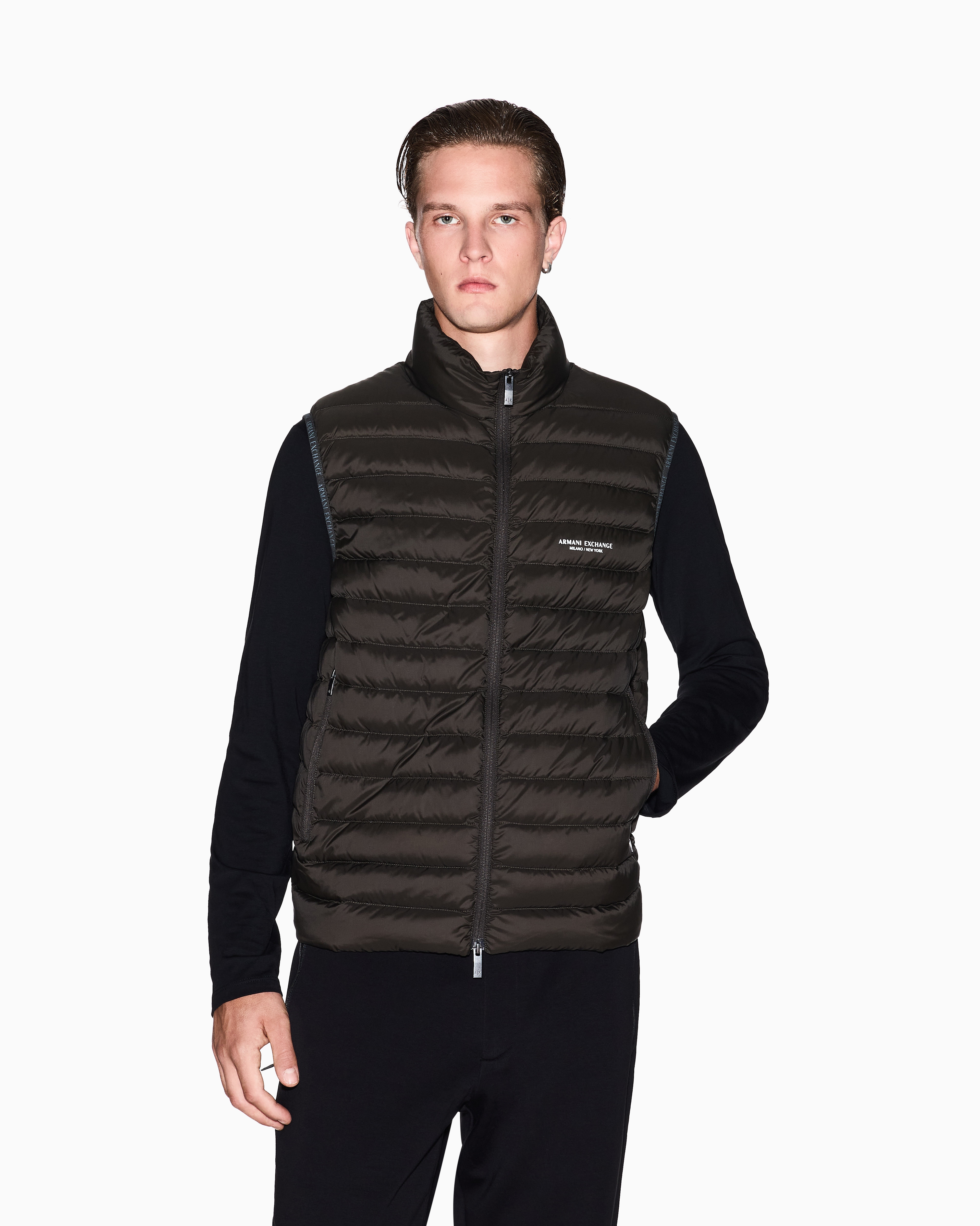 ジャケット・アウター EMPORIO ARMANI zip up mesh jacket undefined