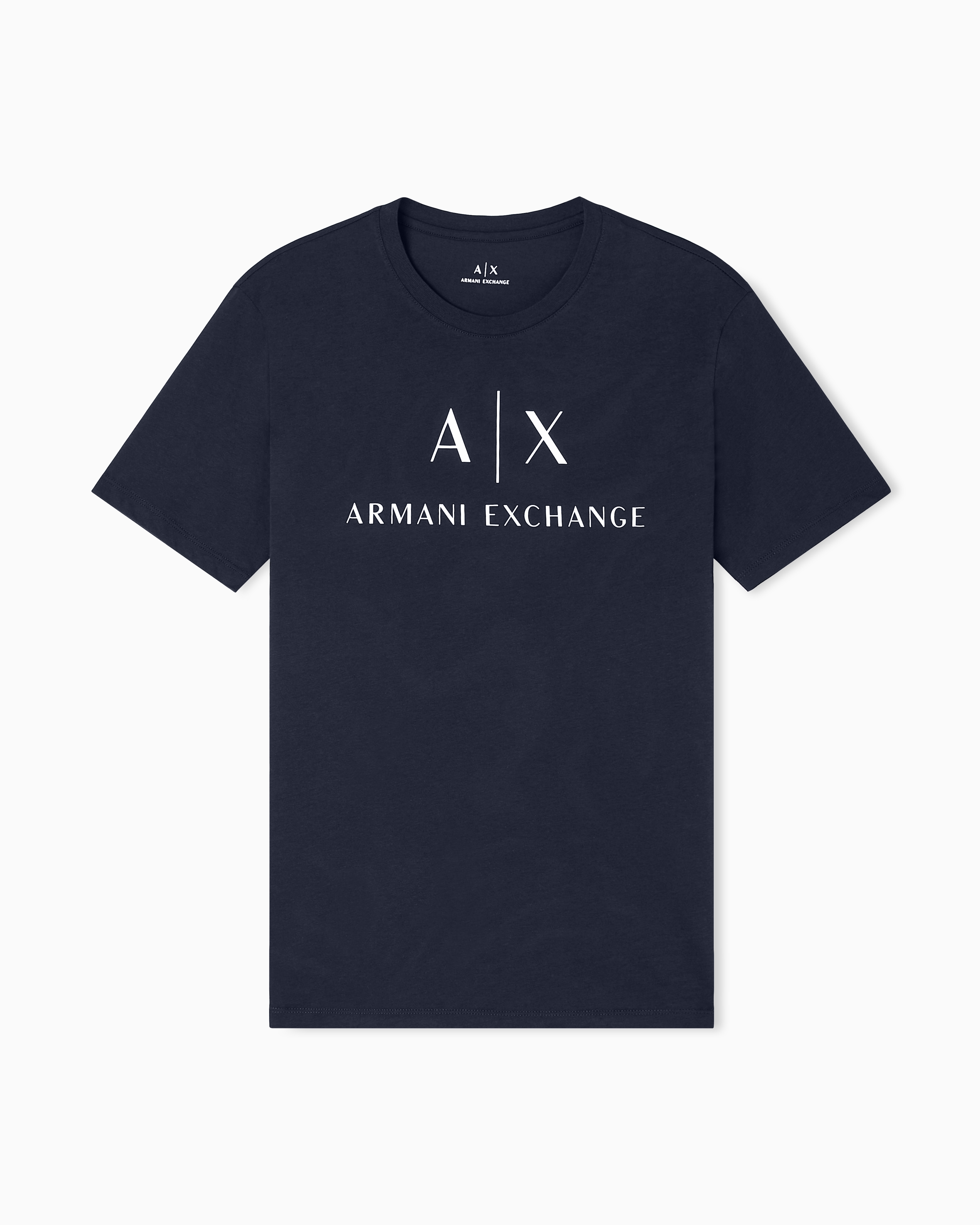 Slim fit jersey T-shirt with logo | Armani Exchange