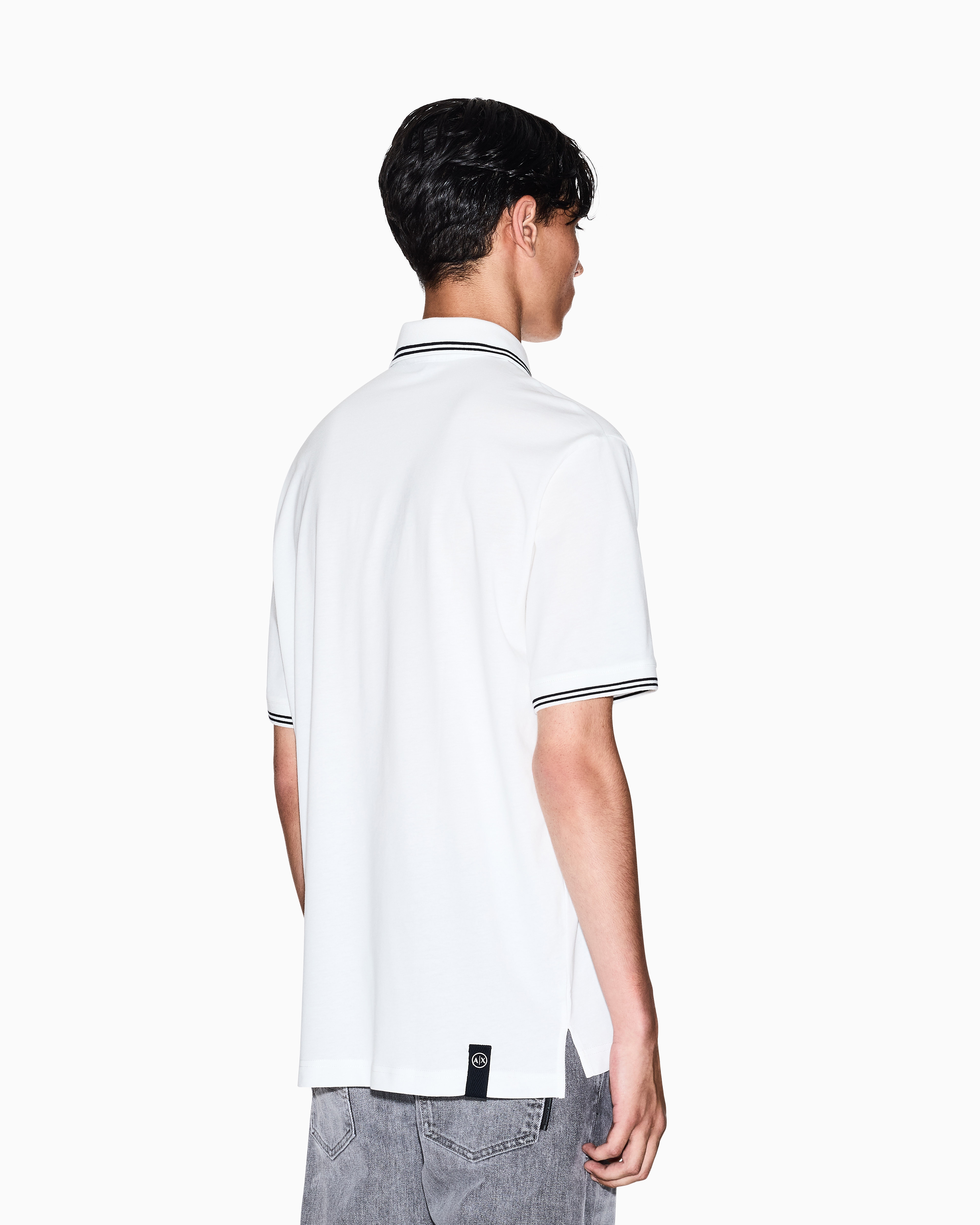 MARK&amp;LONA - mirror9 Logo polo shirts ホワイト undefined