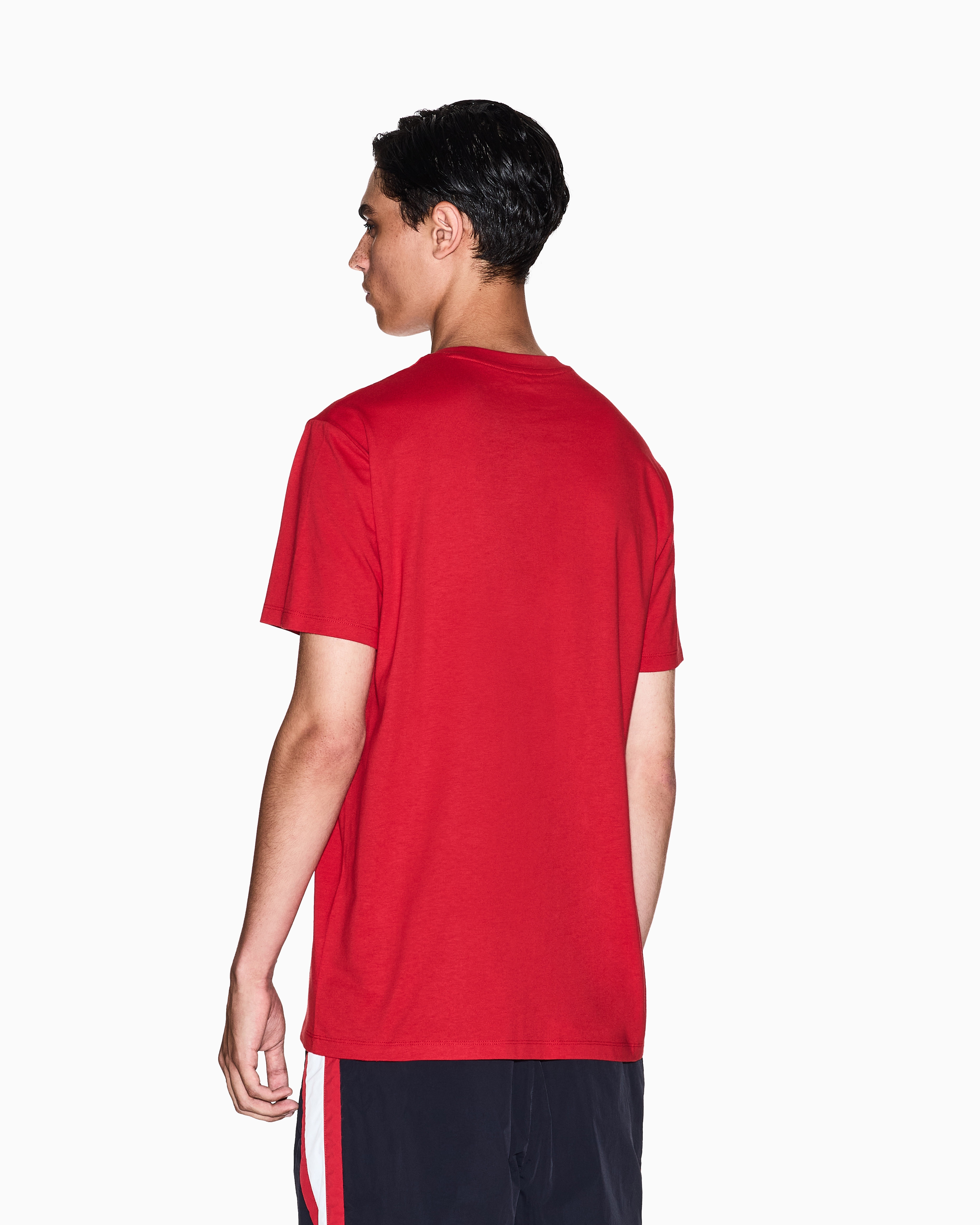 Armani Exchange - Regular Fit T-Shirts, Man, Red, Size: M