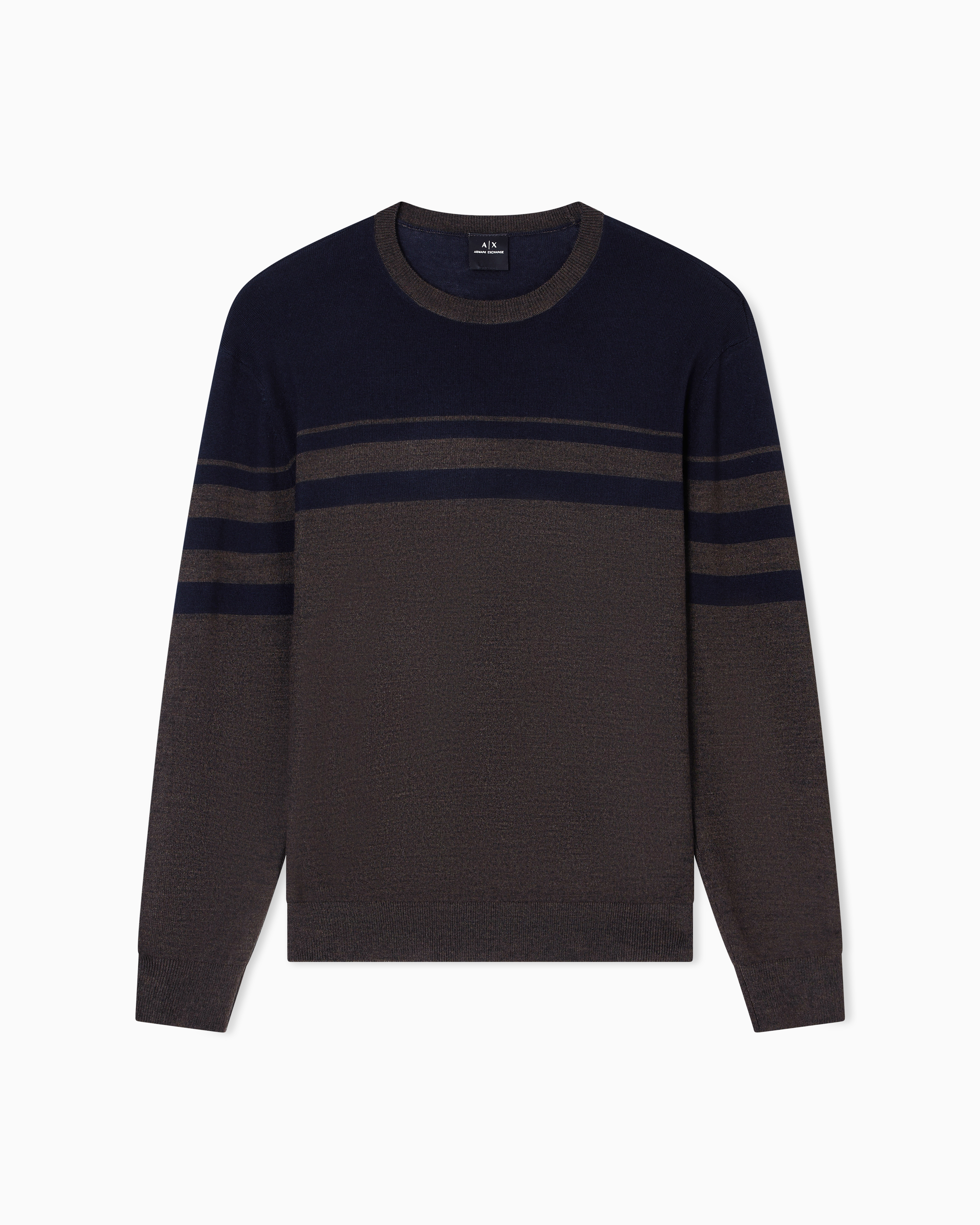 Armani Exchange - Jumpers, Man, Two-tone, Size: M