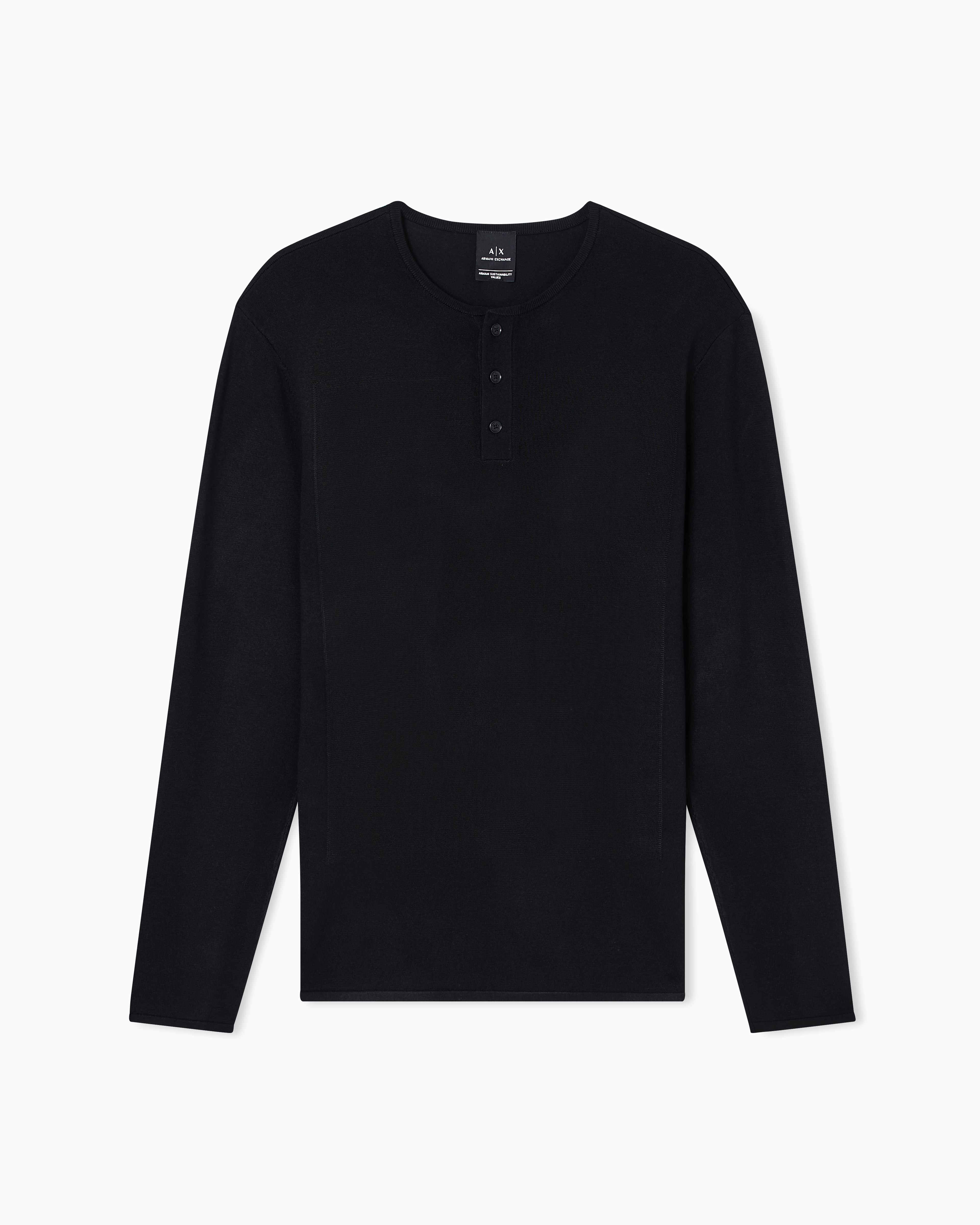 Armani Exchange - Jumpers, Man, Black, Size:
