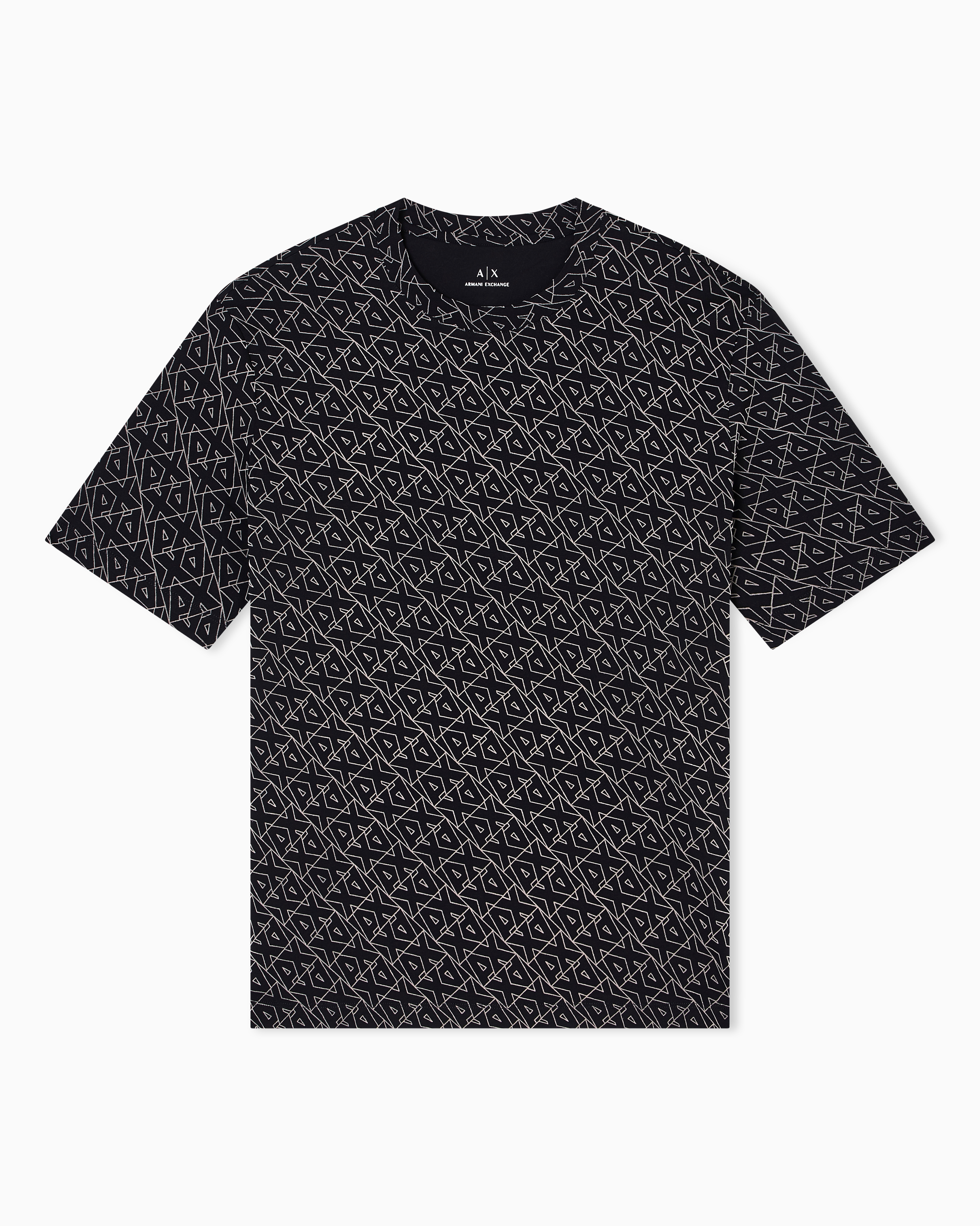 Armani Exchange - Regular Fit T-Shirts, Man, Black, Size: