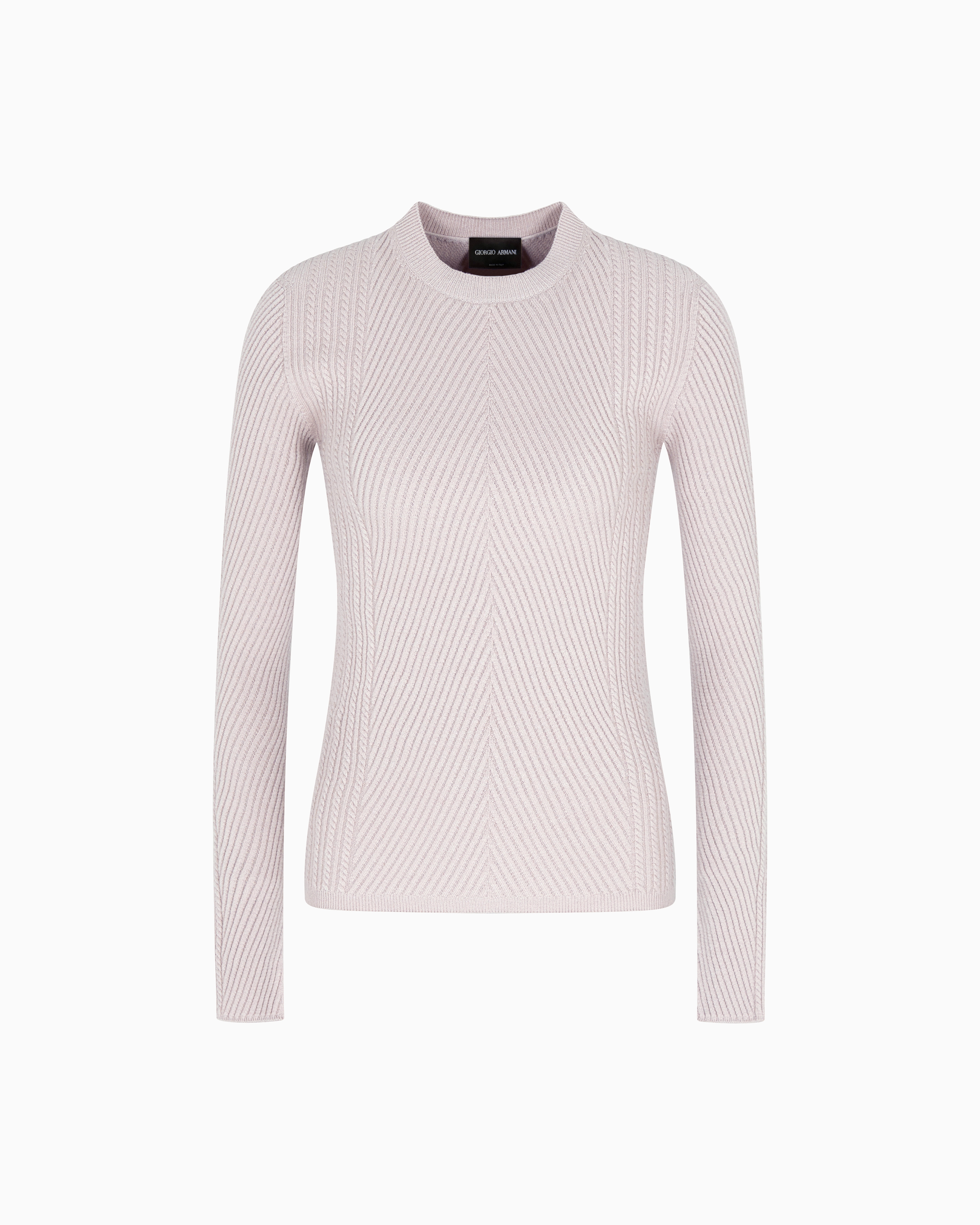 格*戦様 Giorgio Armani ネイビー クルーネックセーター　52サイ Giorgio Armani クルーネック セーター | ブルー | FARFETCH JP