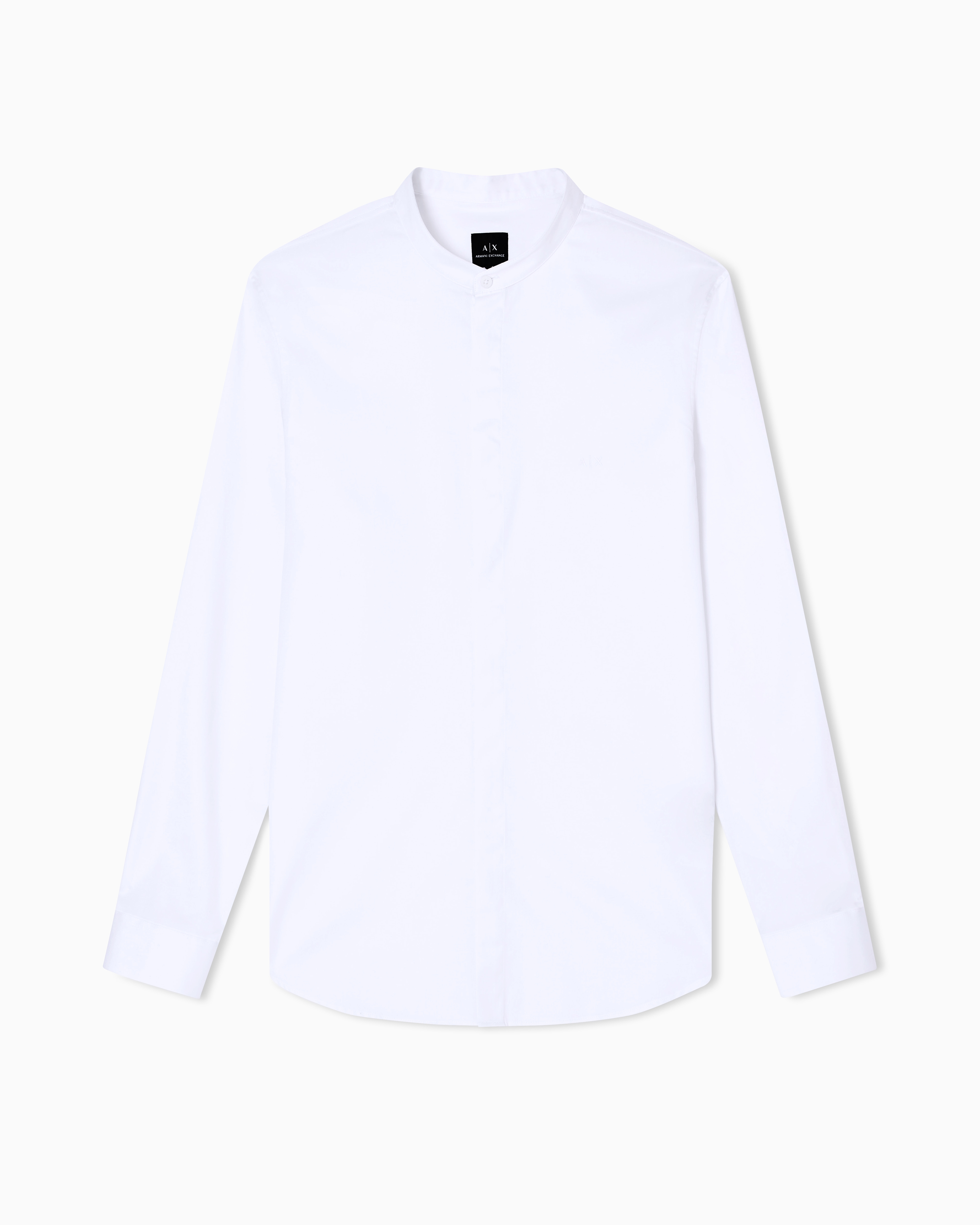 Armani Exchange Classic Shirts In White