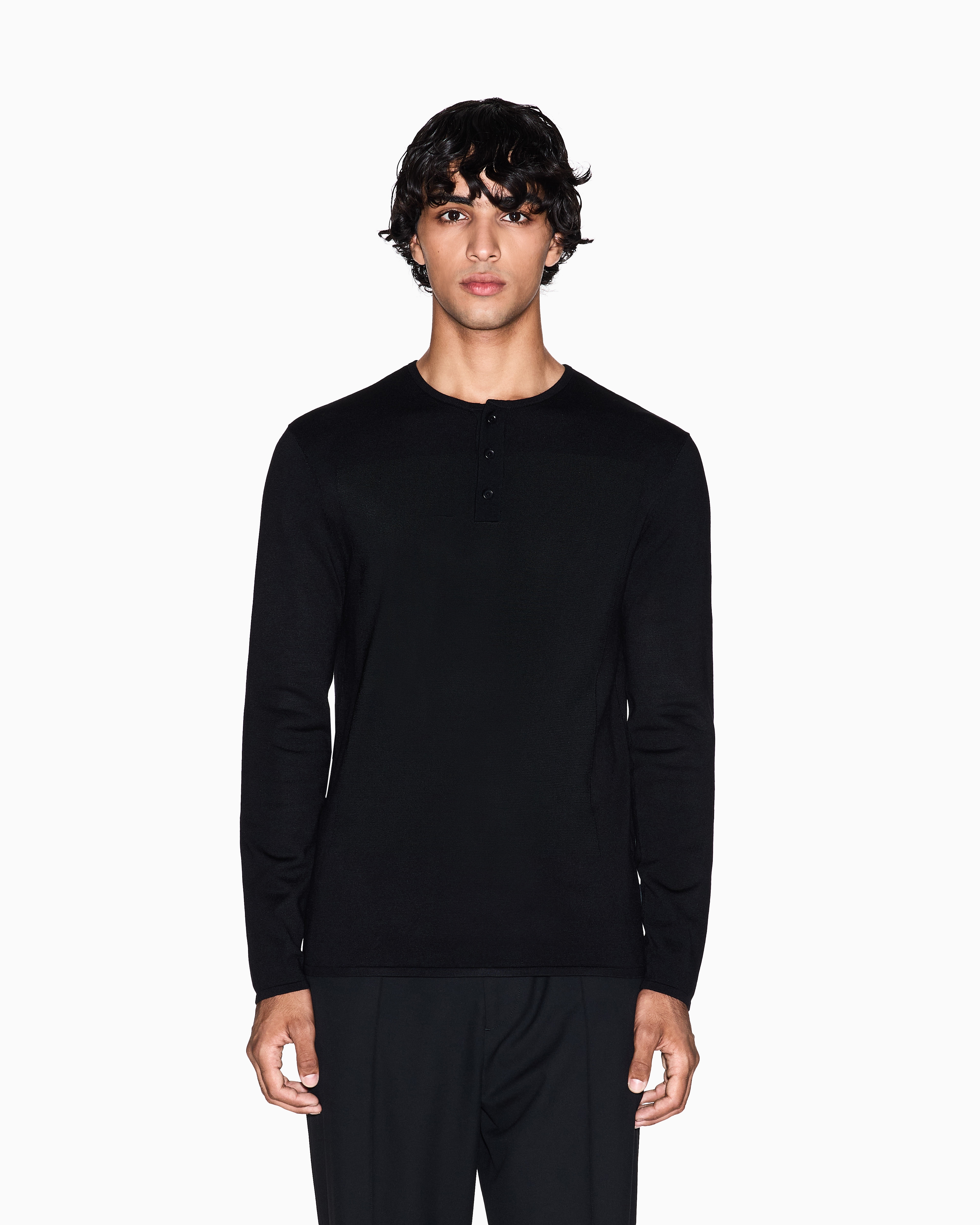 Armani Exchange - Jumpers, Man, Black, Size: