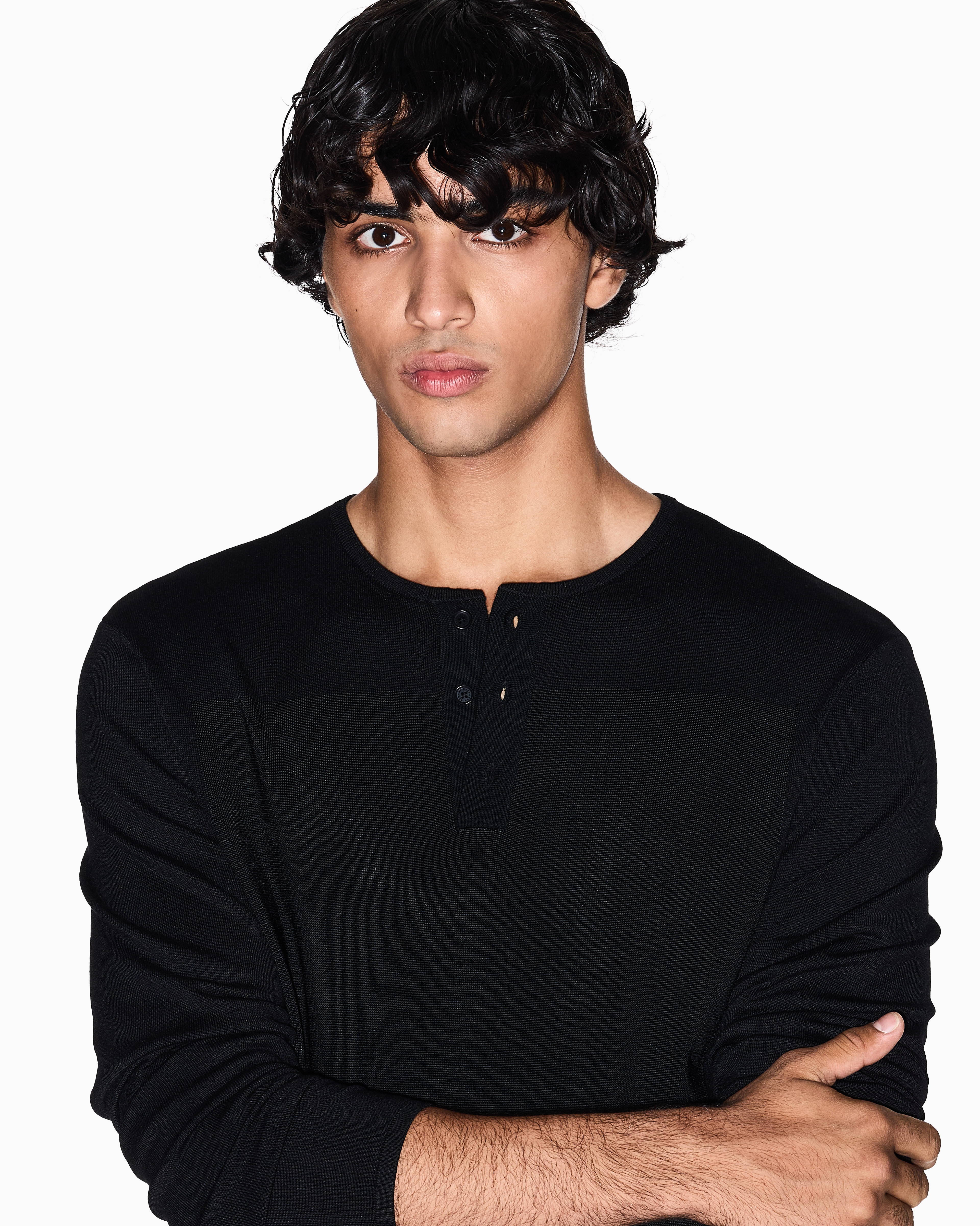 Armani Exchange - Jumpers, Man, Black, Size: