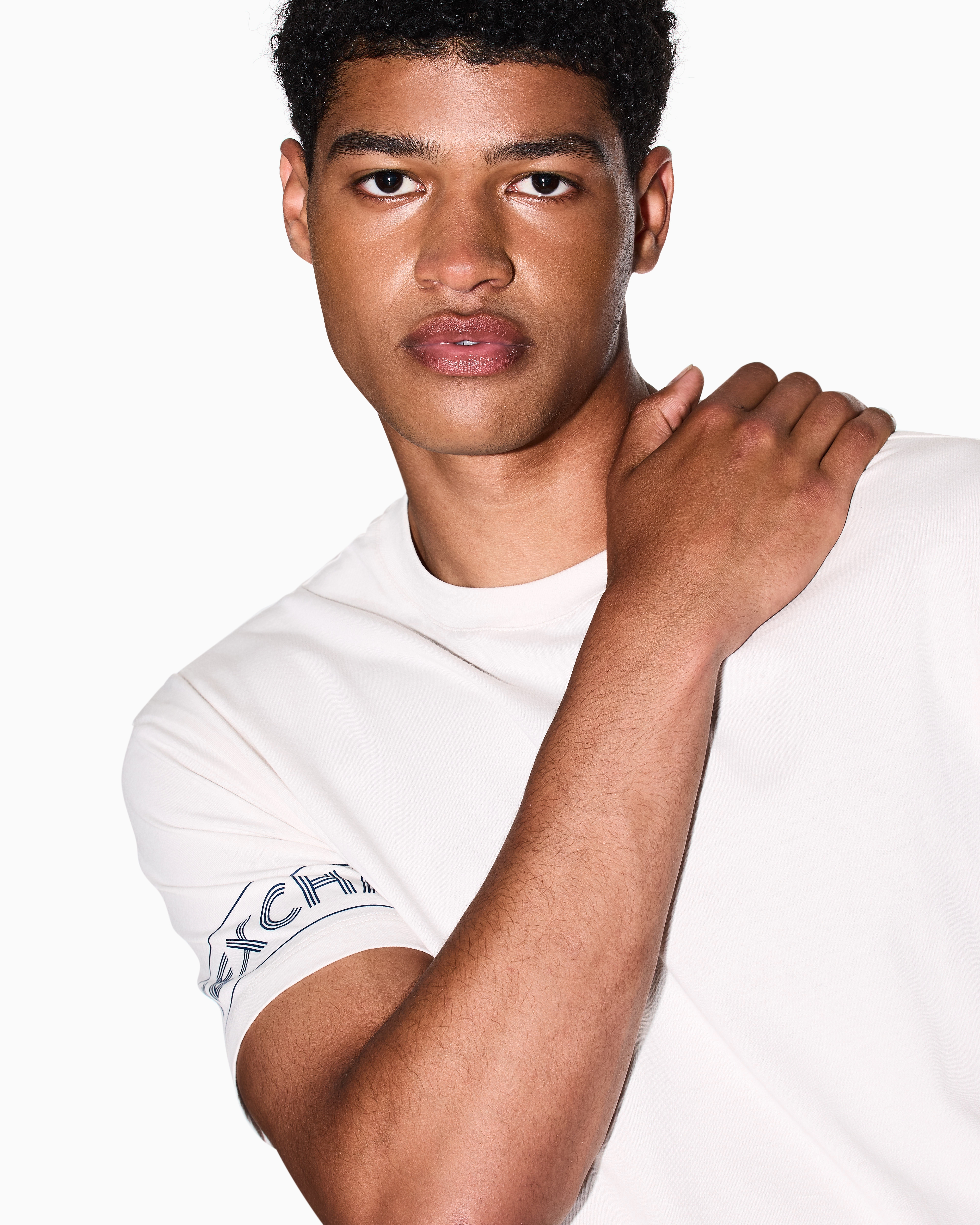 Armani Exchange - Regular Fit T-Shirts, Man, White, Size: