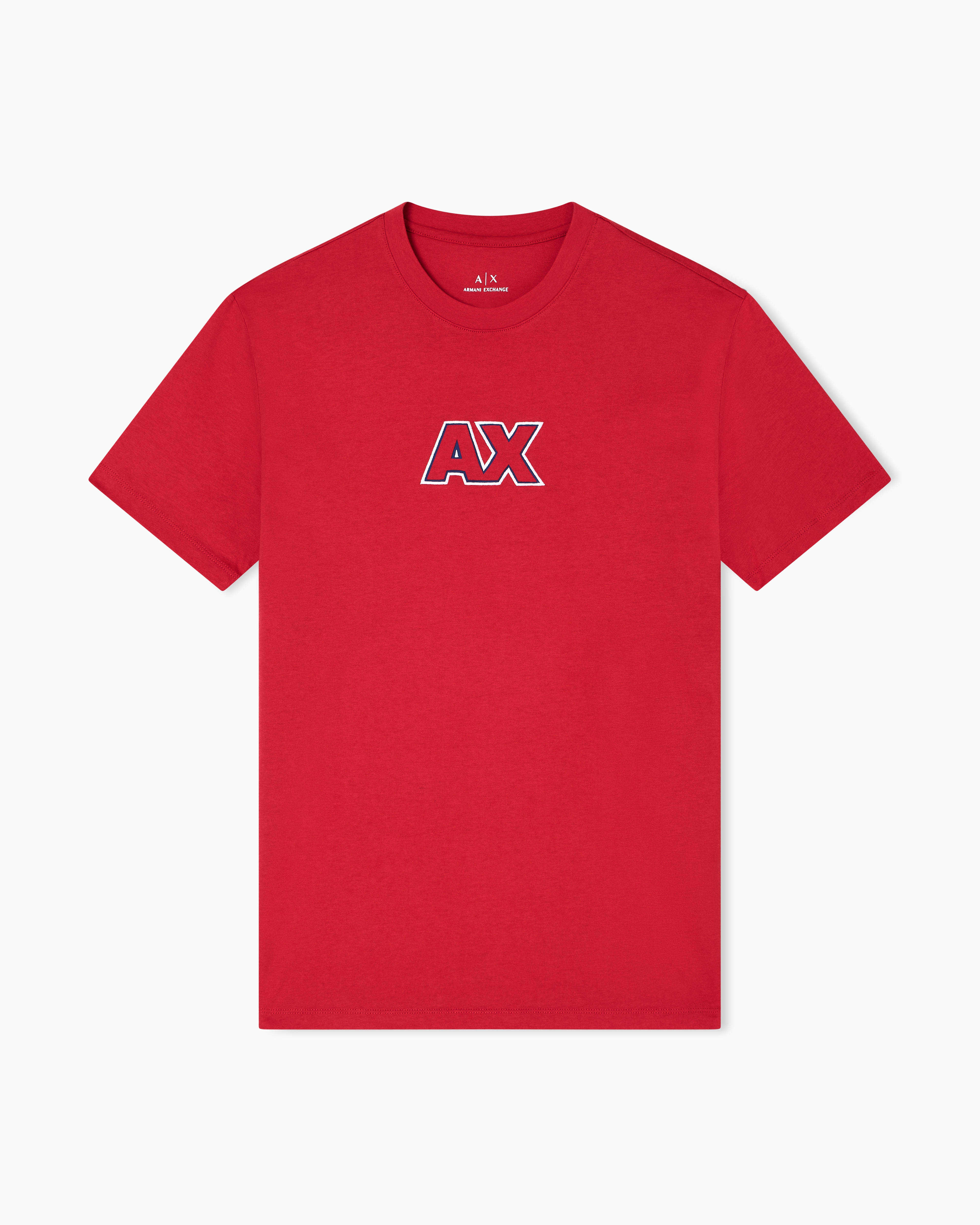 Armani Exchange - Regular Fit T-Shirts, Man, Red, Size: M