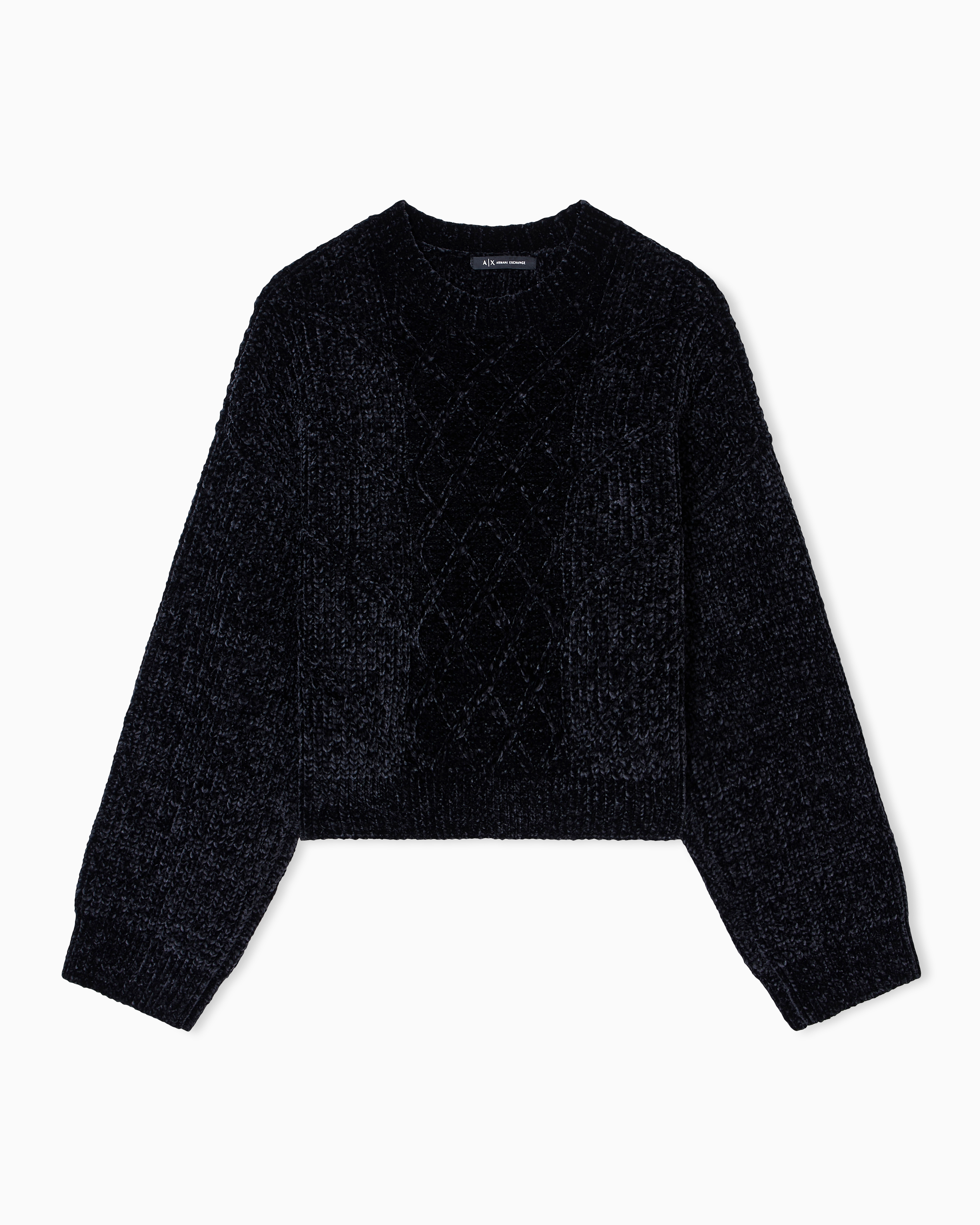 Armani Exchange - Jumpers, Woman, Black, Size: