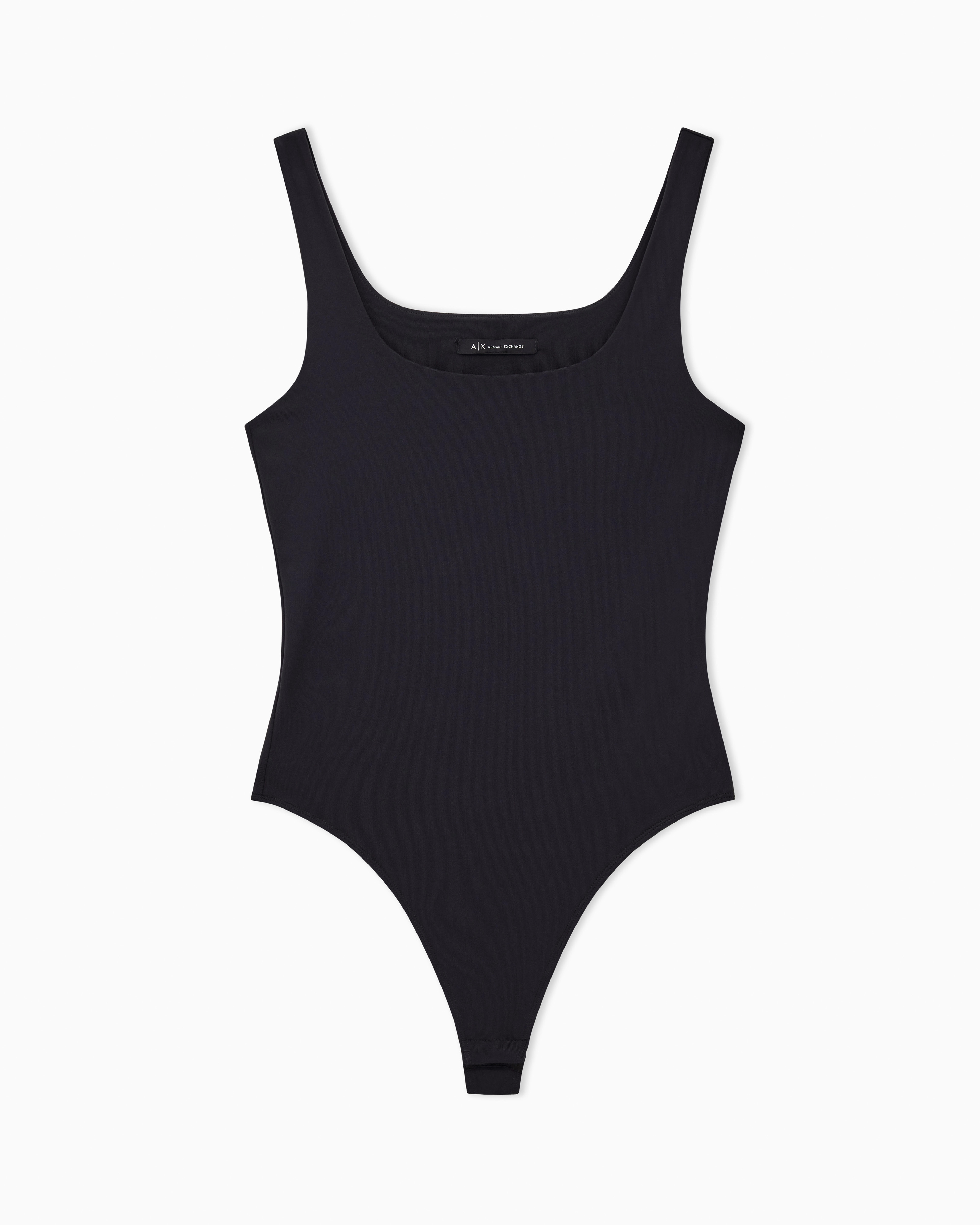 Armani Exchange - Tank Tops, Woman, Black, Size: