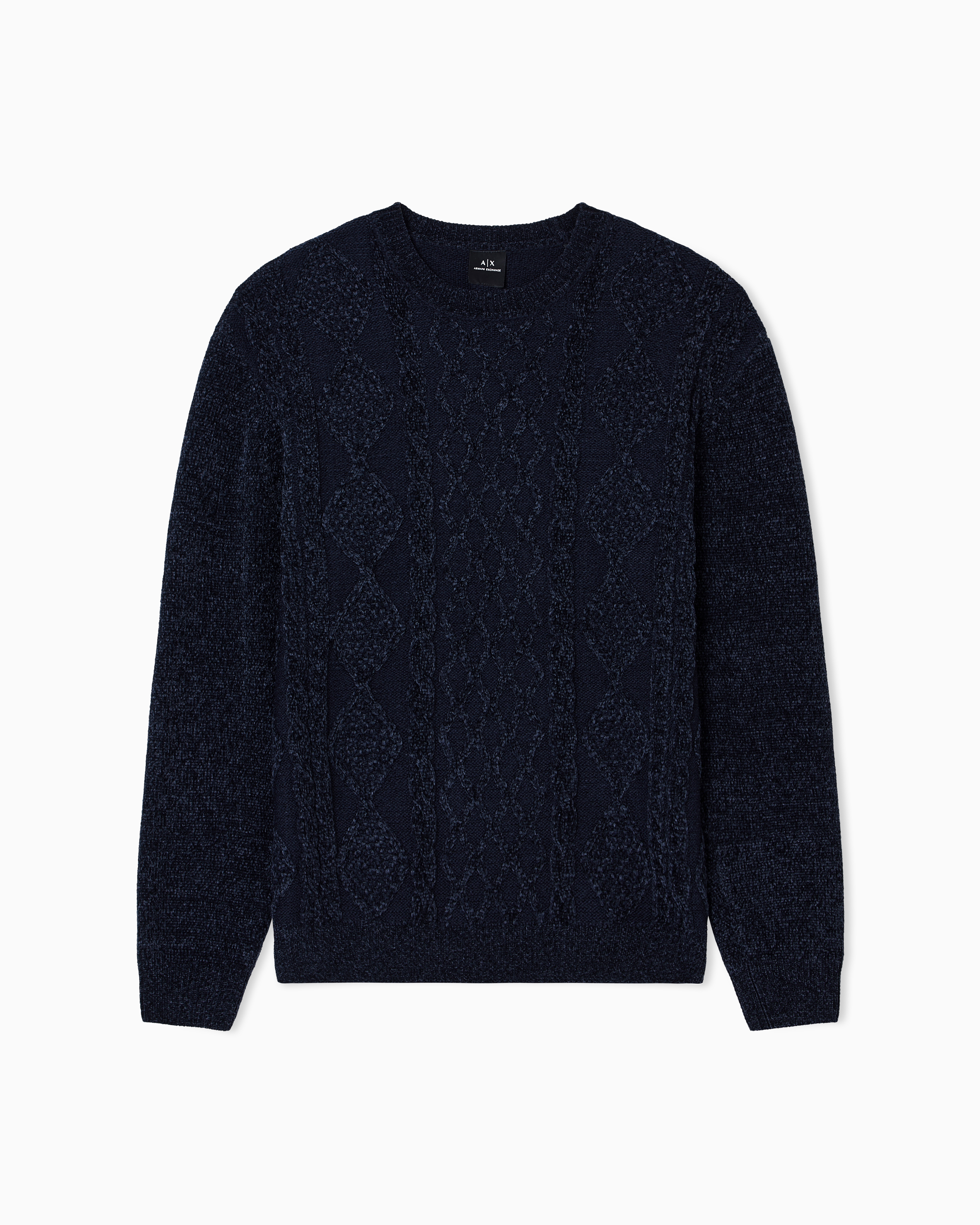 Armani Exchange - Jumpers, Man, Navy_blue, Size: